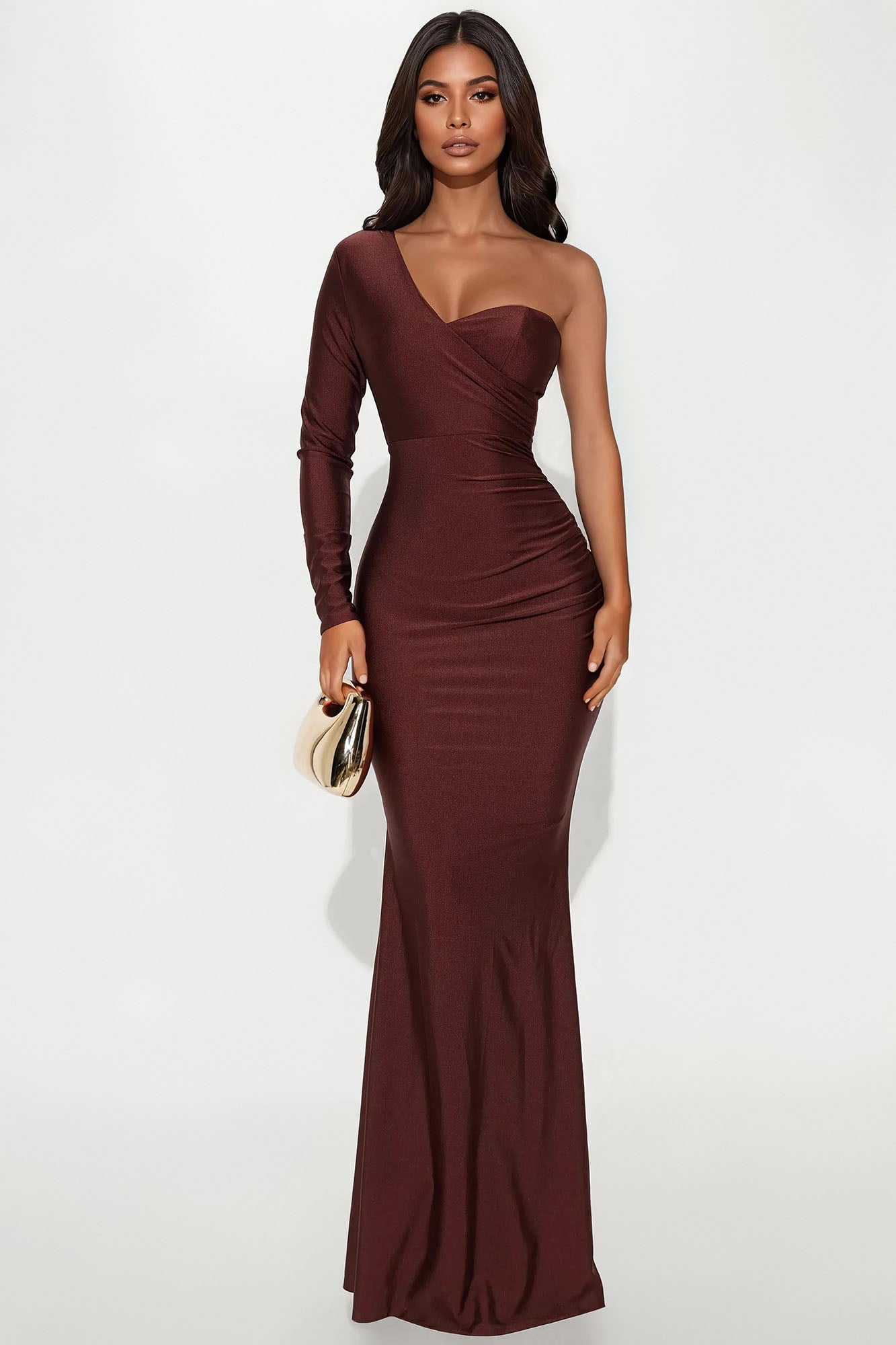A Forever Love Maxi Dress - Chocolate