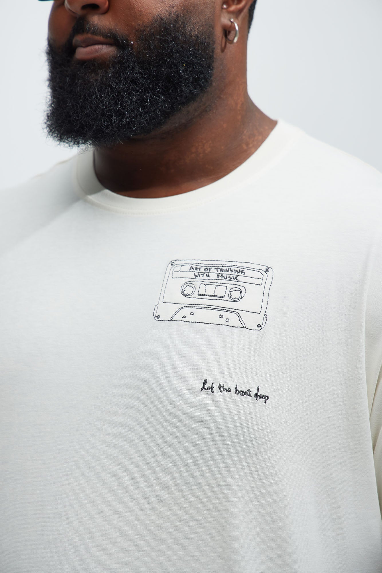 World Music Concert Short Sleeve Tee - Cream