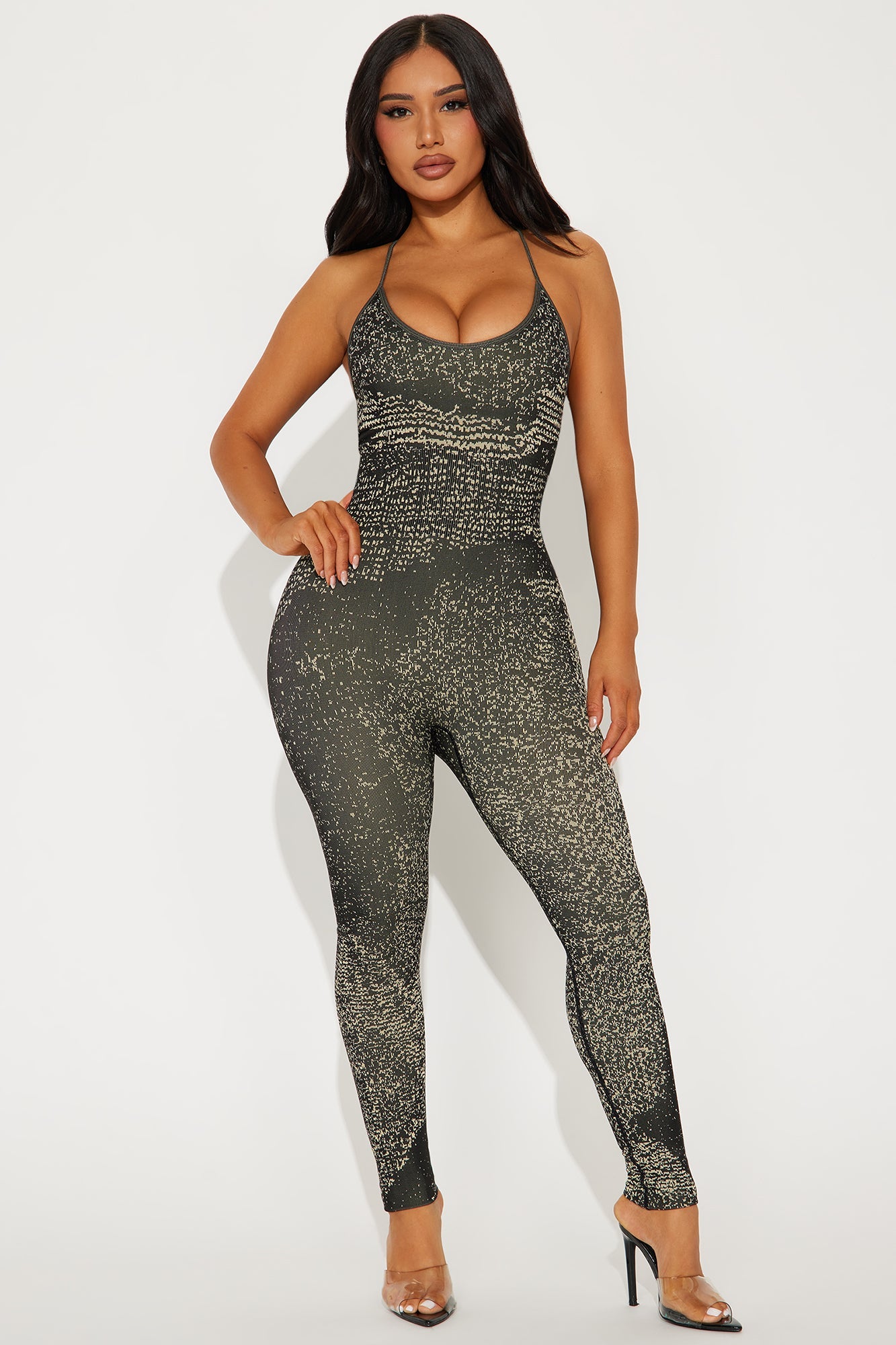 Get Right Active Jumpsuit - Black/combo