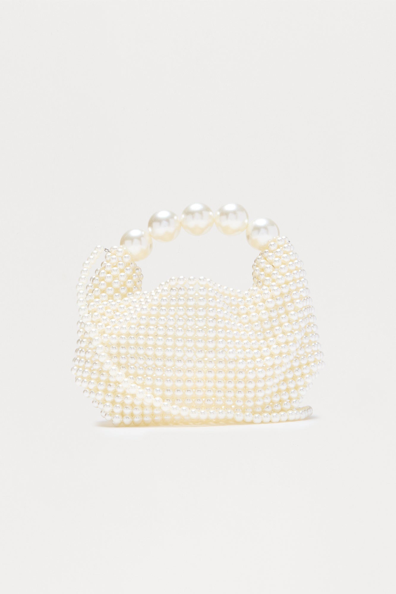 Sincerely Yours Pearl Clutch Handbag - Ivory