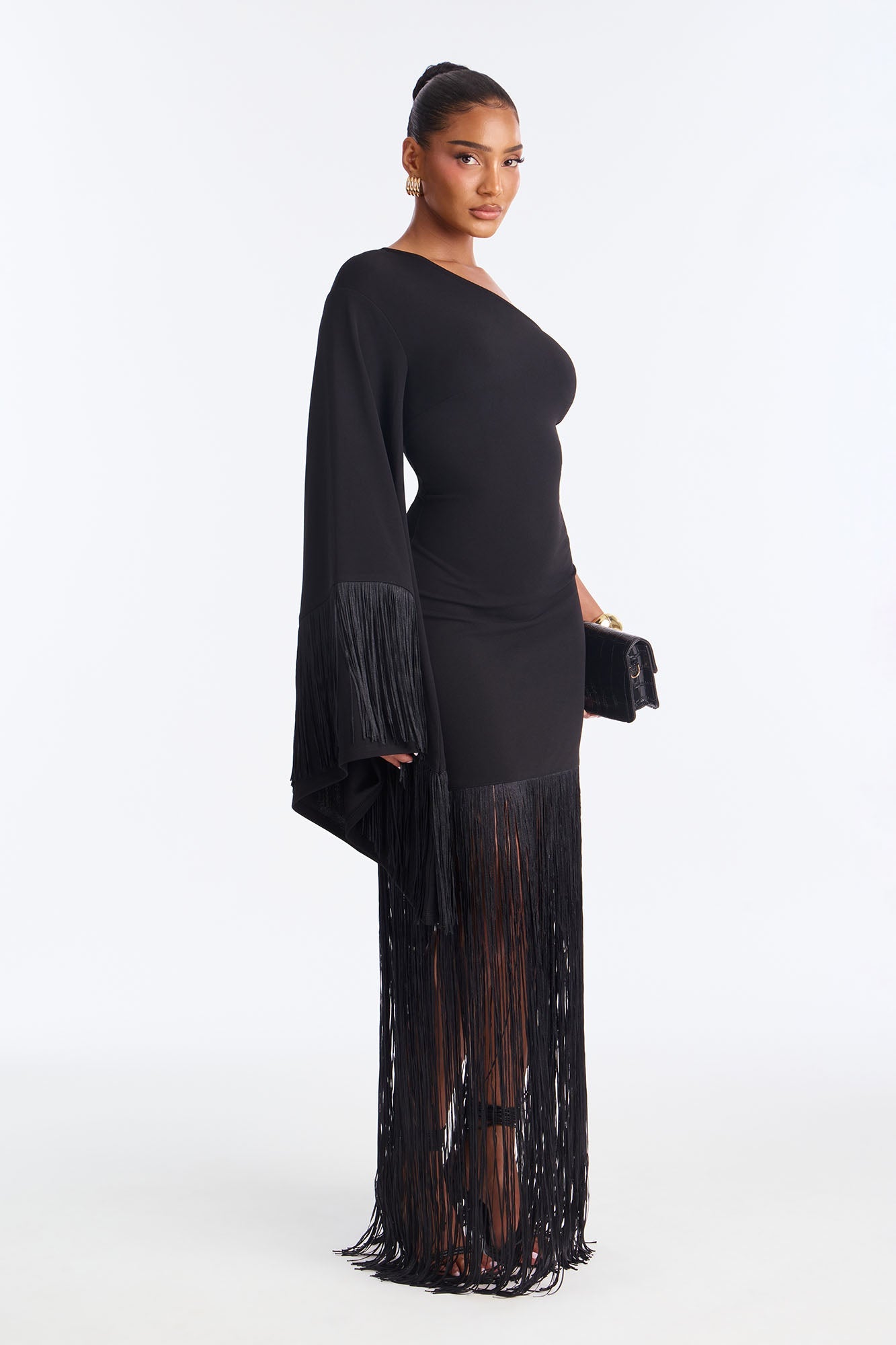 Dare And Swear Maxi Dress - Black
