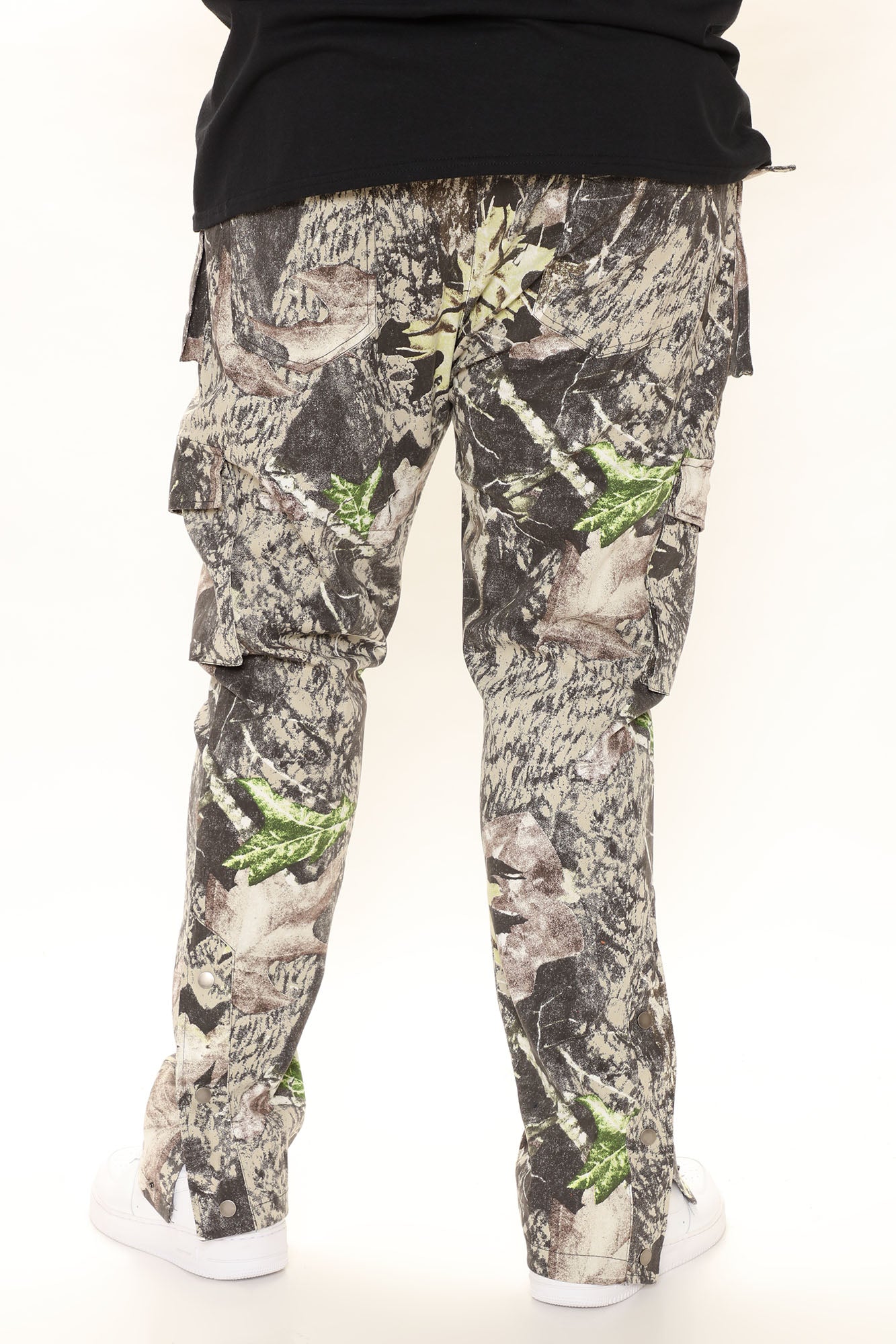 Worker Slim Cargo Pants - Green/combo
