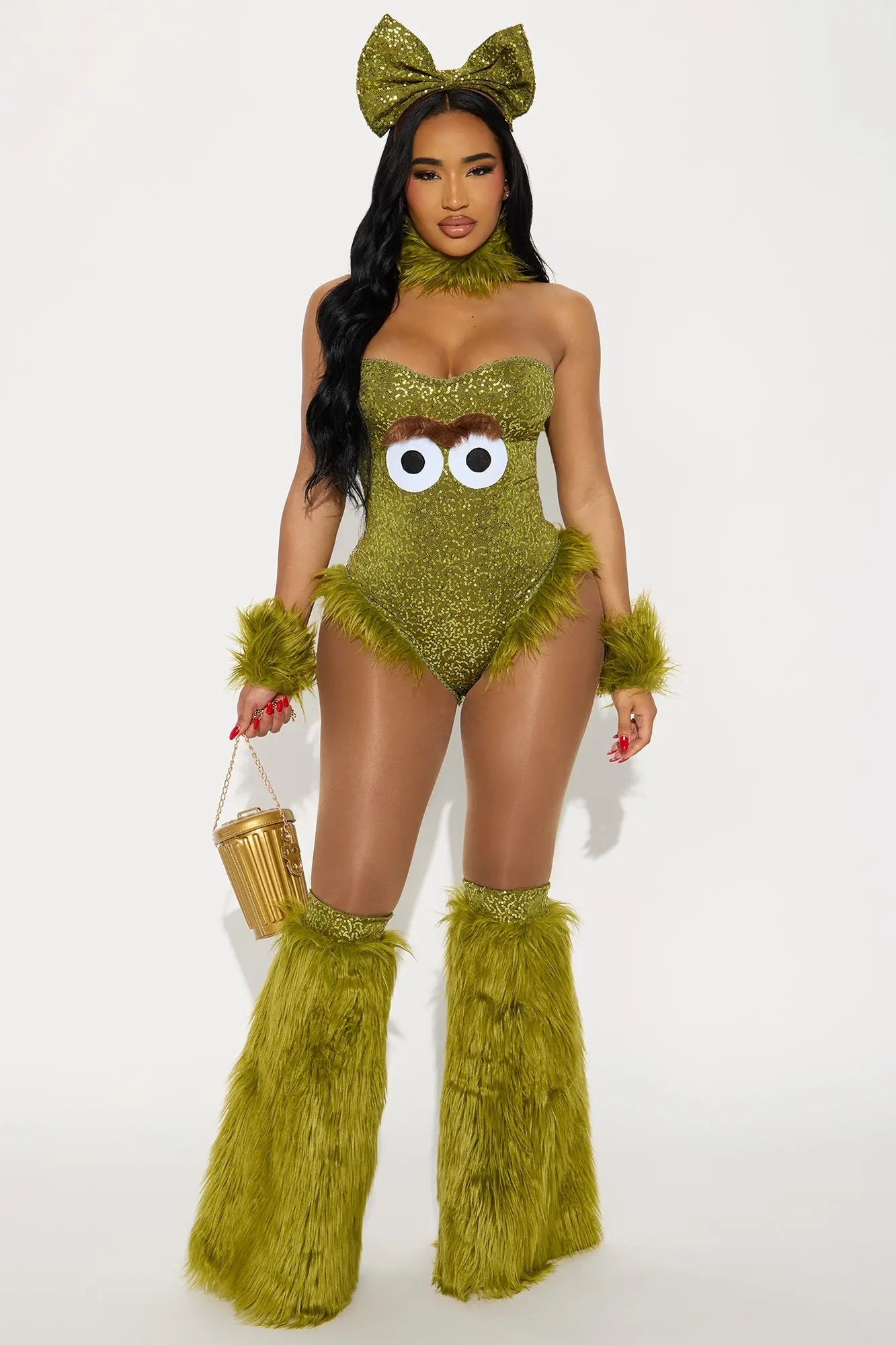 Cranky Creature 6 Piece Costume Set - Green