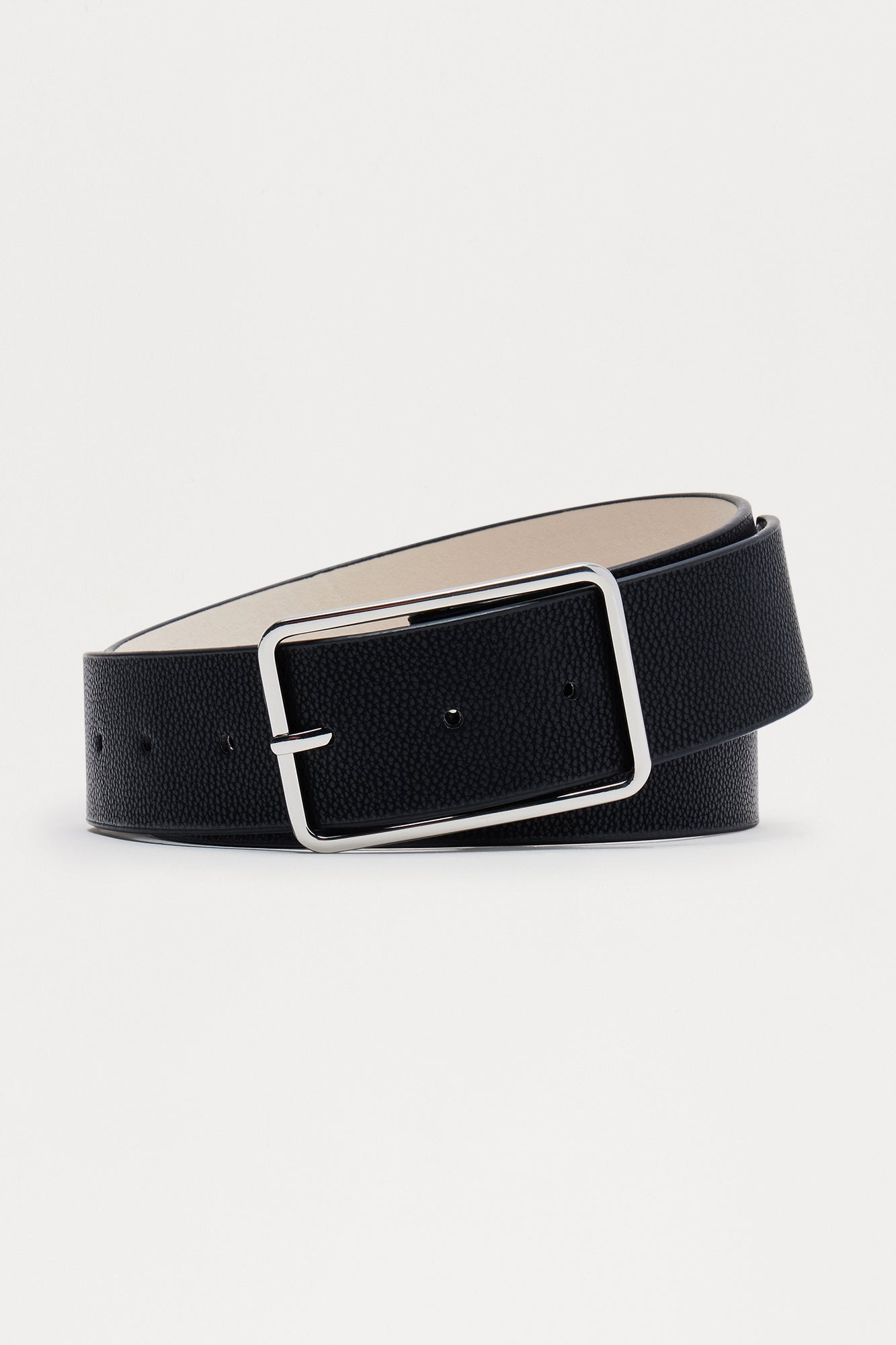 Snatch You Up Belt - Black/Silver