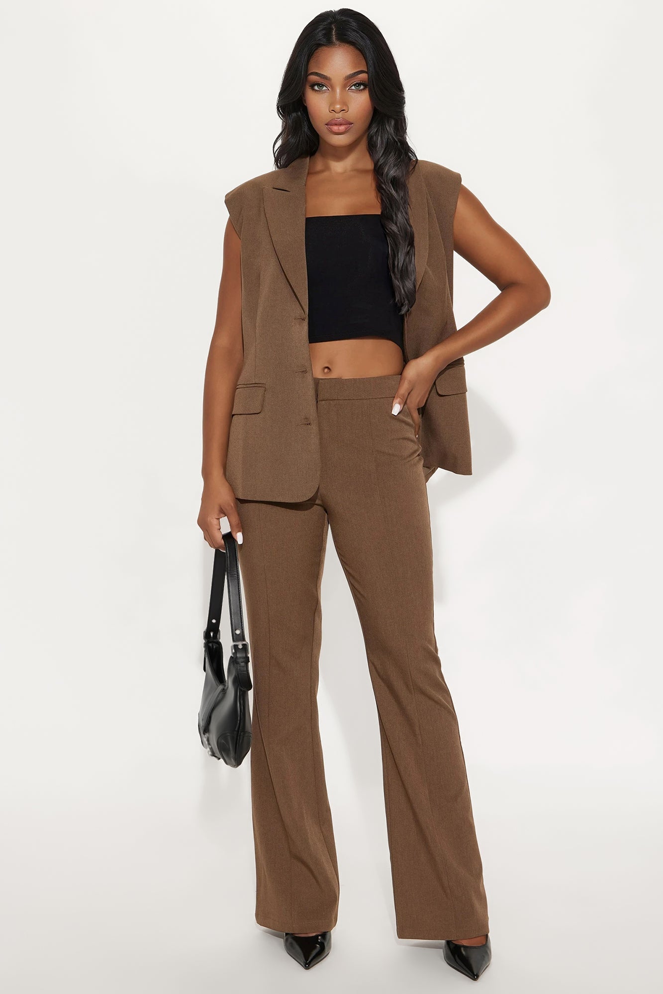 Minimal Effort Trouser Pant 33″ - Brown