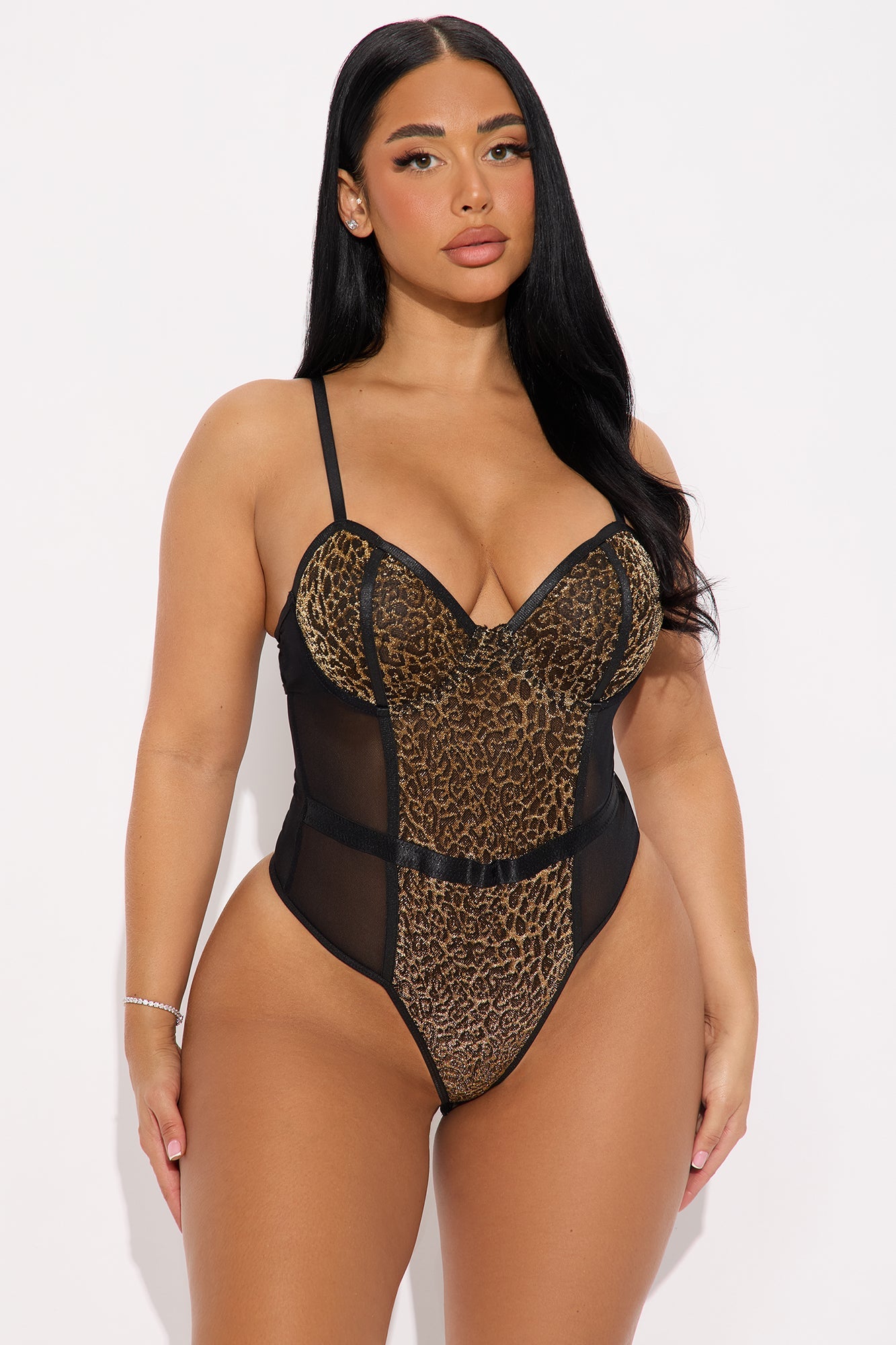 Wild Vibes Leopard Teddy - Leopard