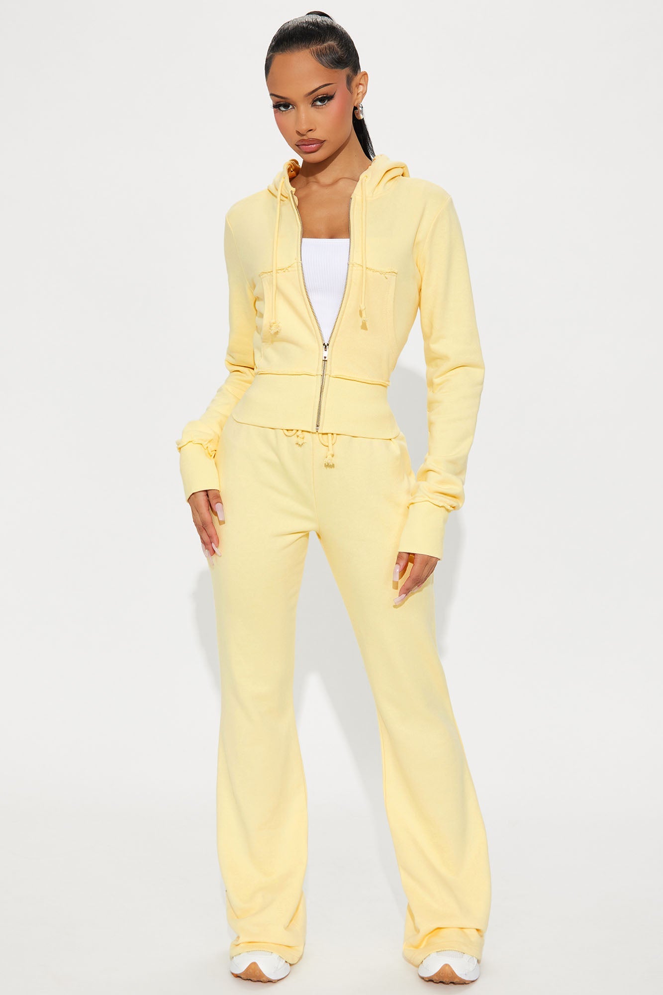 Mellow Moves Pant Set - Yellow