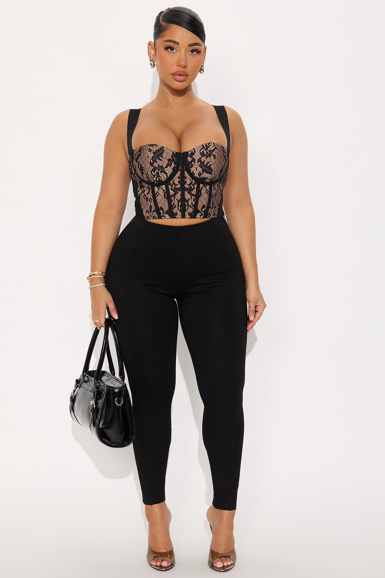 Girl Boss Prime Ponte Skinny Pant - Black