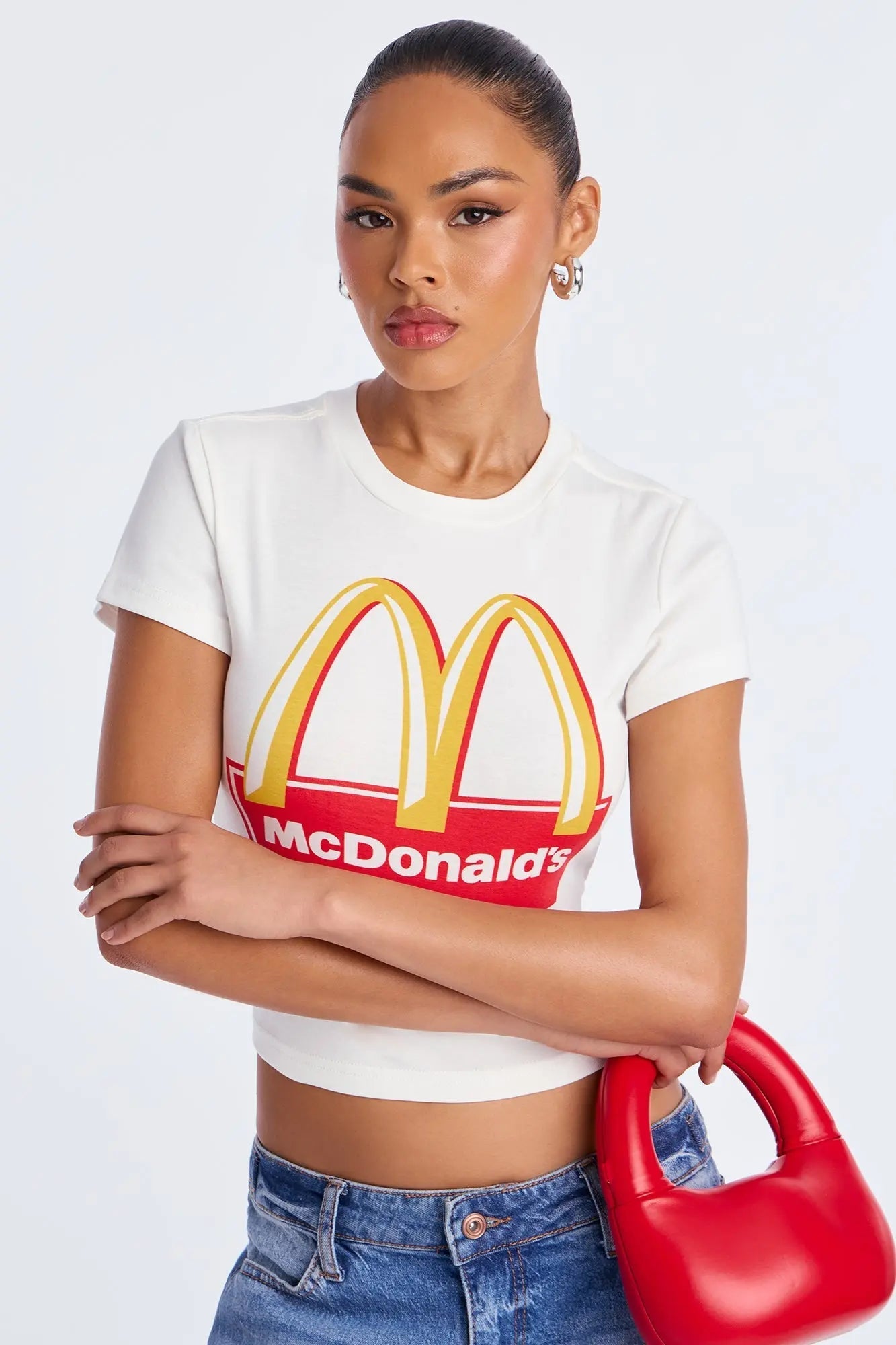 McDonald's Baby Tee - White