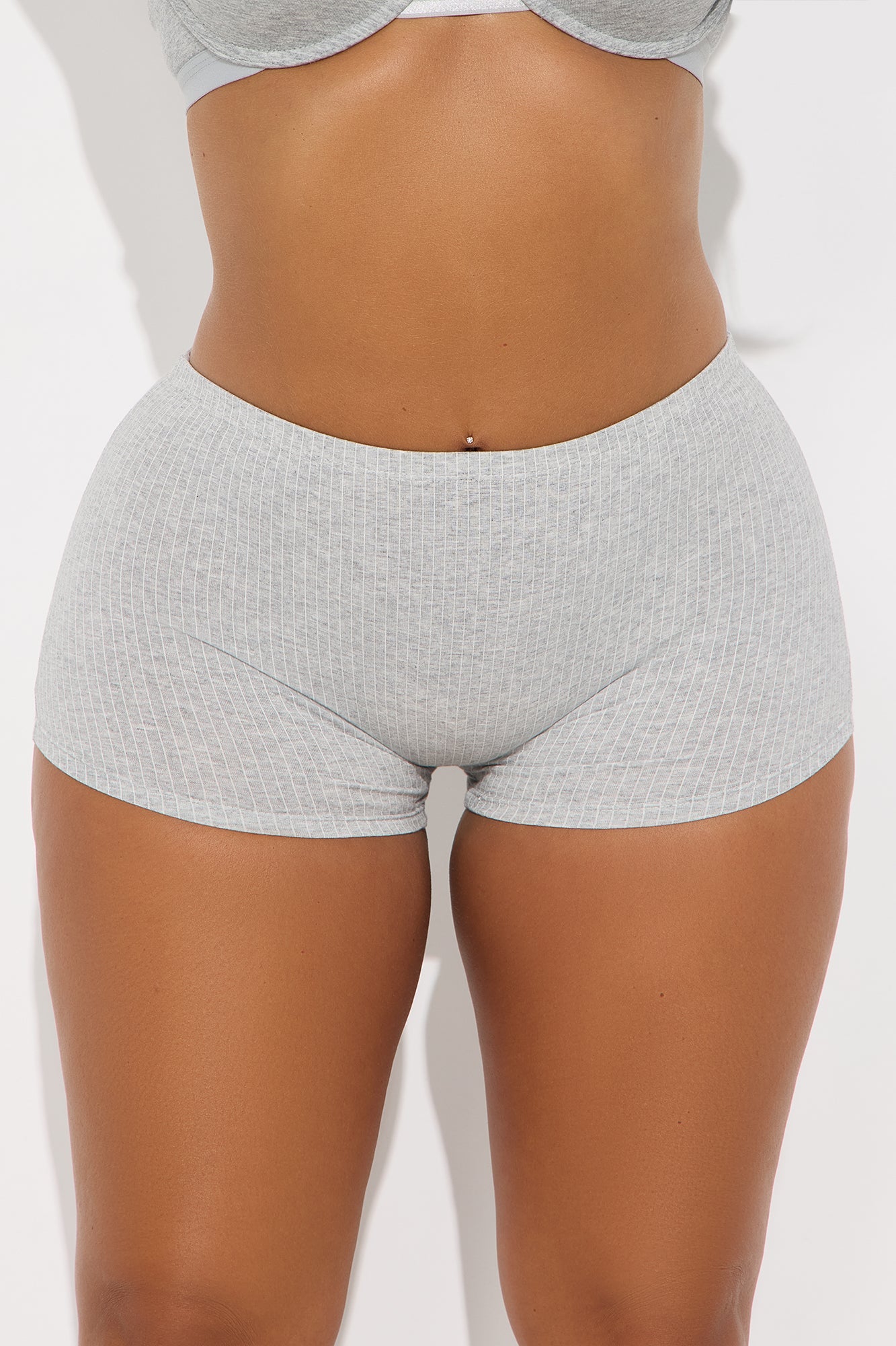 Seamless Boyshort - Grey