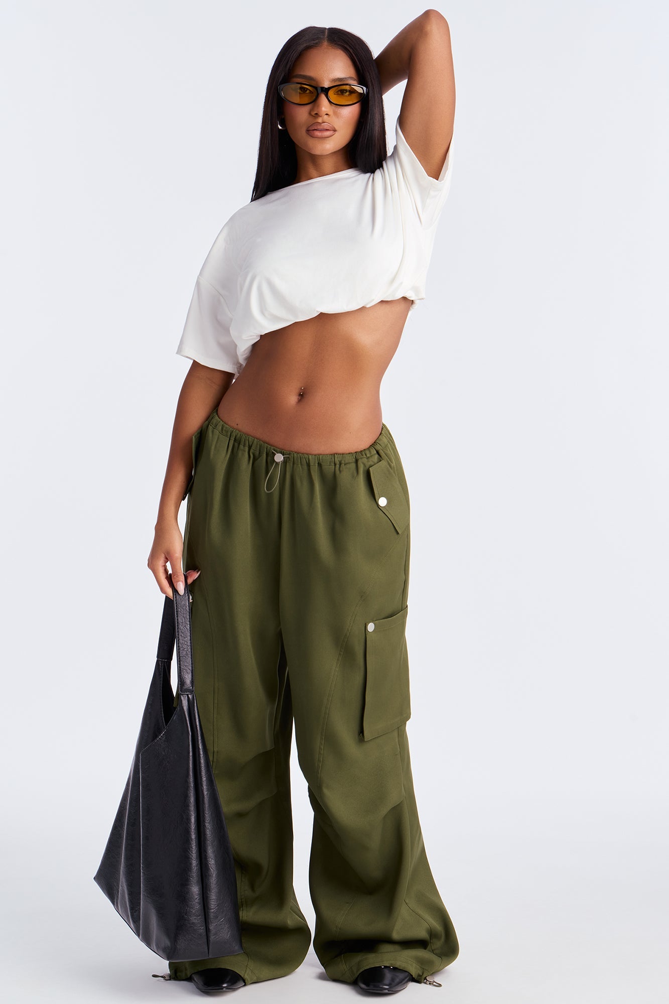 Gone Rogue Twill Stretch Jogger Cargo Pant 31 - Olive