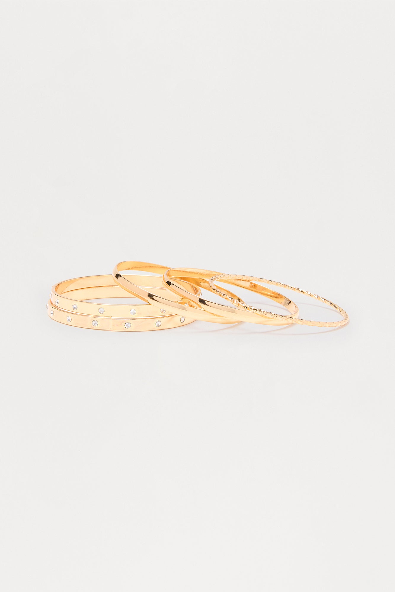 Keep It Classic 5 Piece Bangle Set - Gold