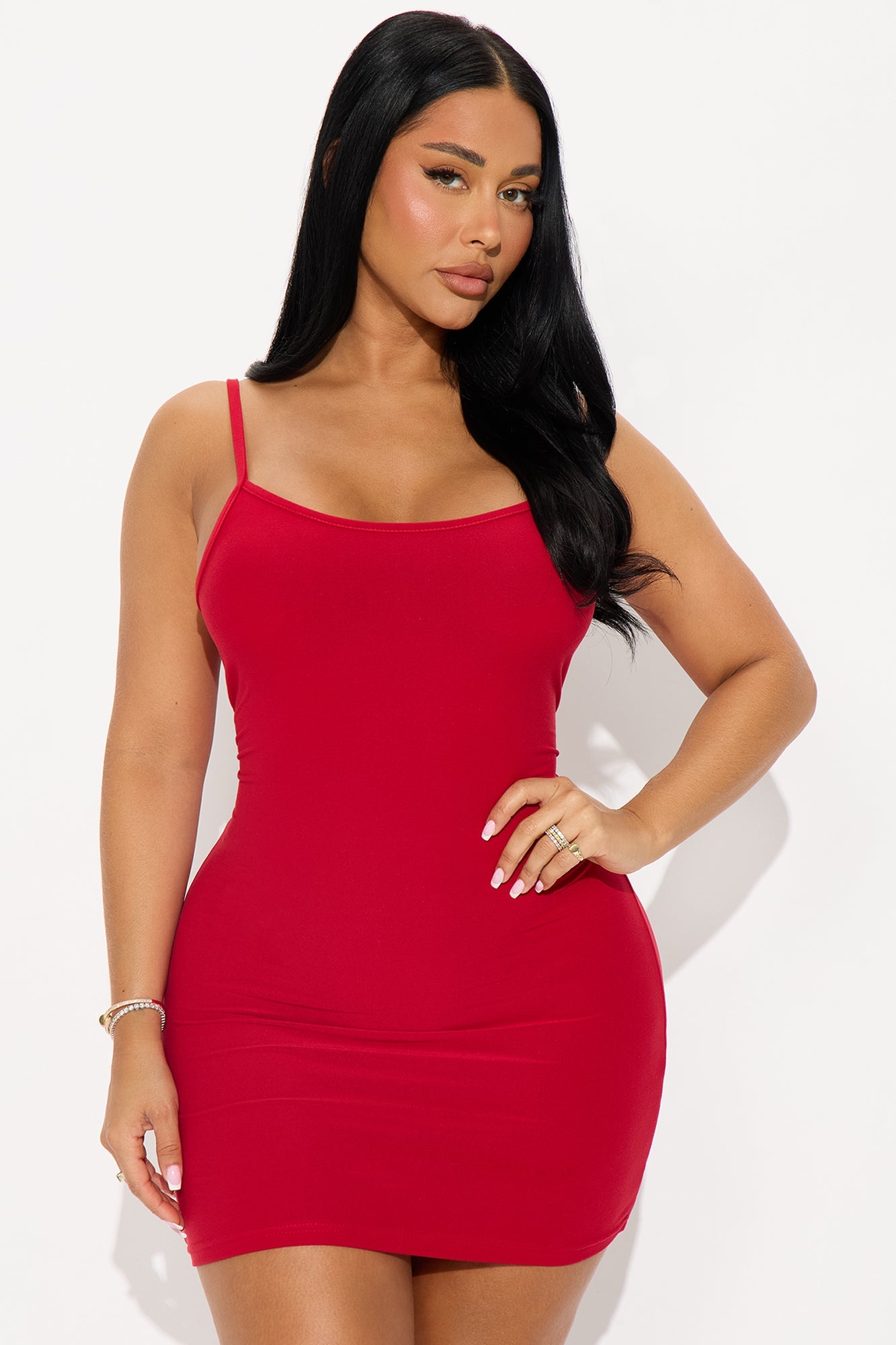 Dreamy Mood PJ Sleep Dress - Red