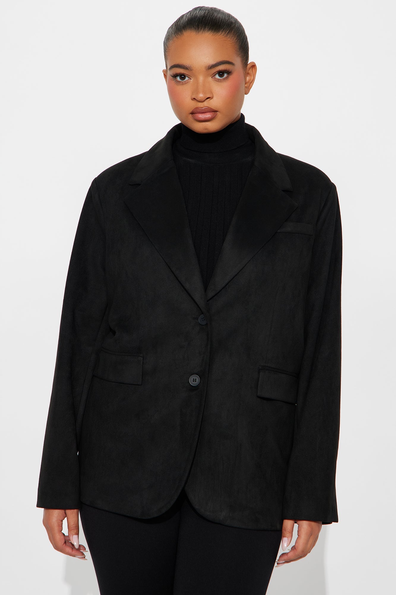 Jazlyn Oversized Blazer - Black