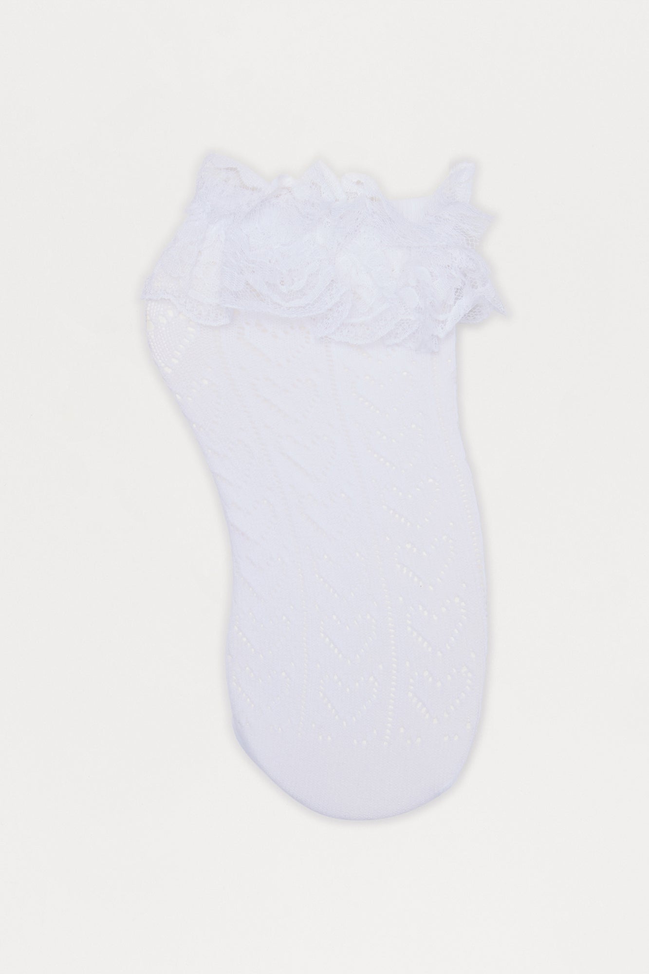 Laced In Love Socks - White
