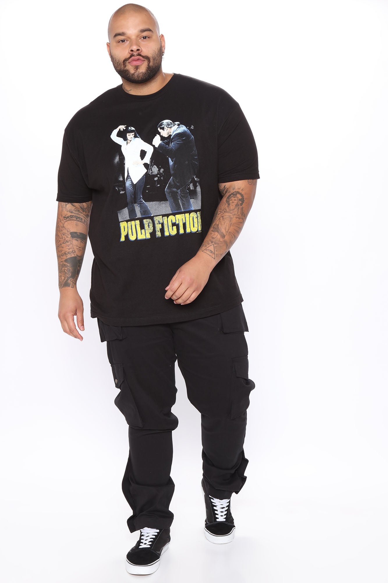 Worker Slim Cargo Pants - Black