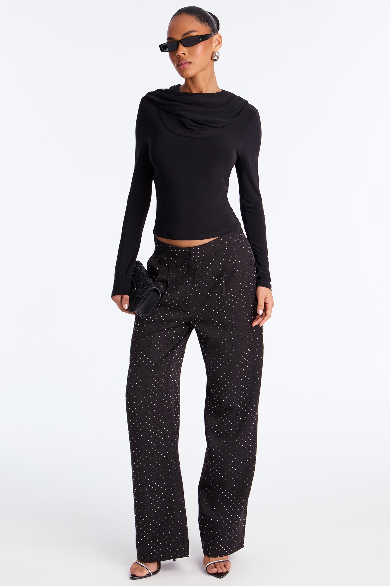 Everything That Glitter Trouser Pant 32″ - Black