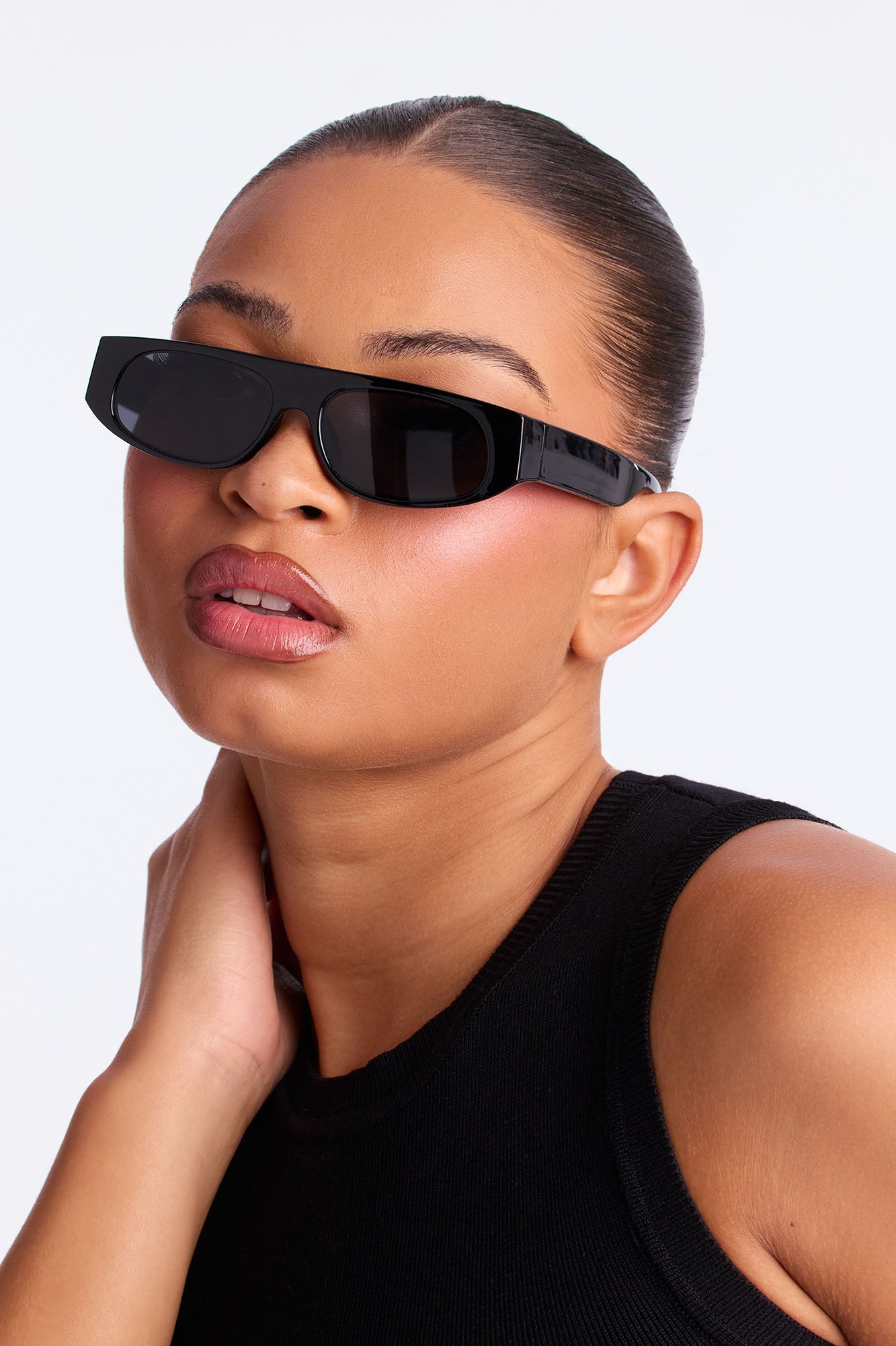 Get The Hint Sunglasses - Black