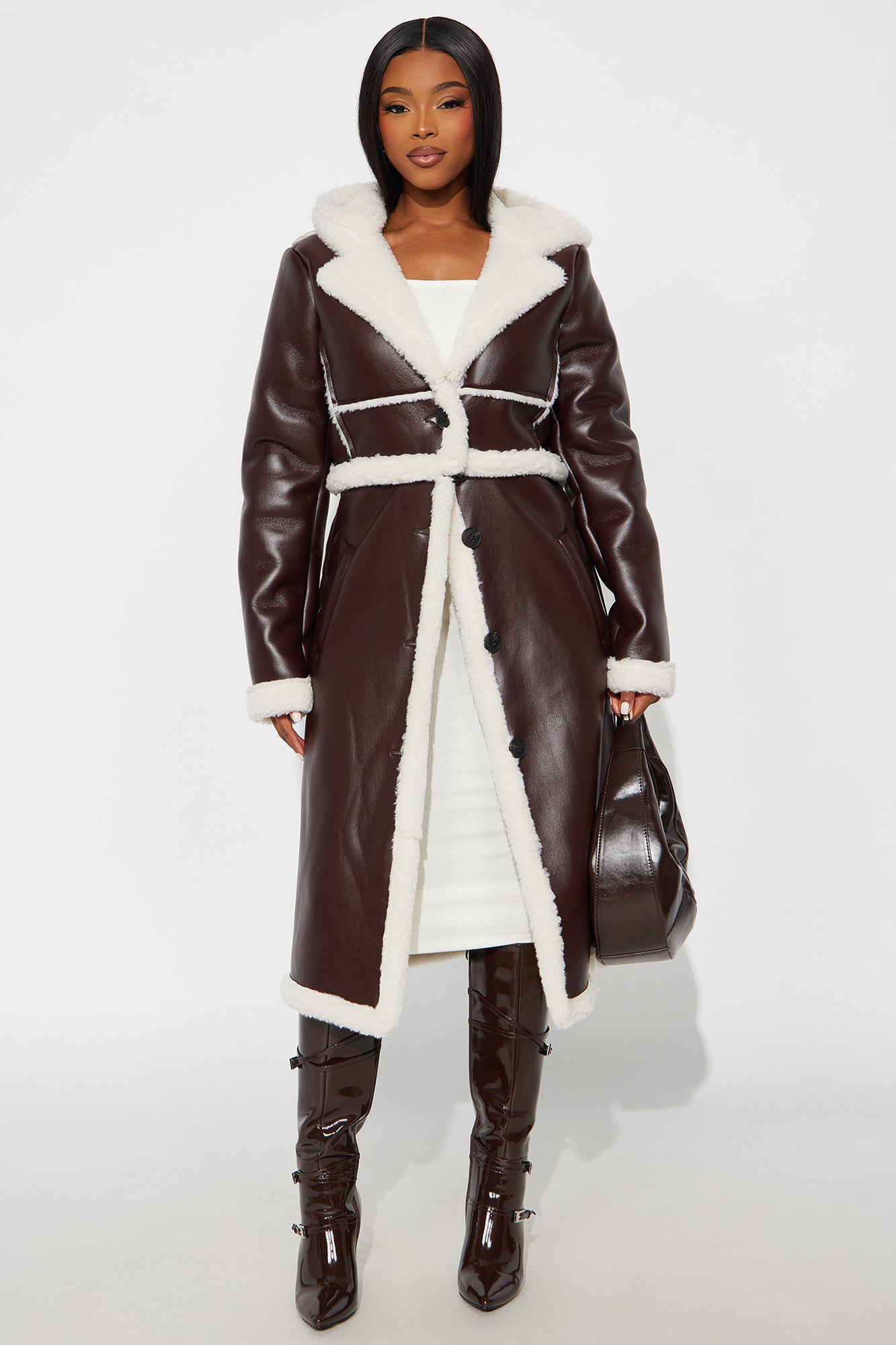 Better Than Your Next Convertible Trench Coat - Chocolate