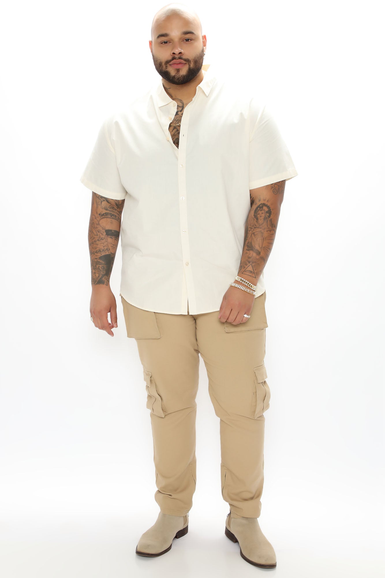 Hunter Slim Cargo Pants - Khaki