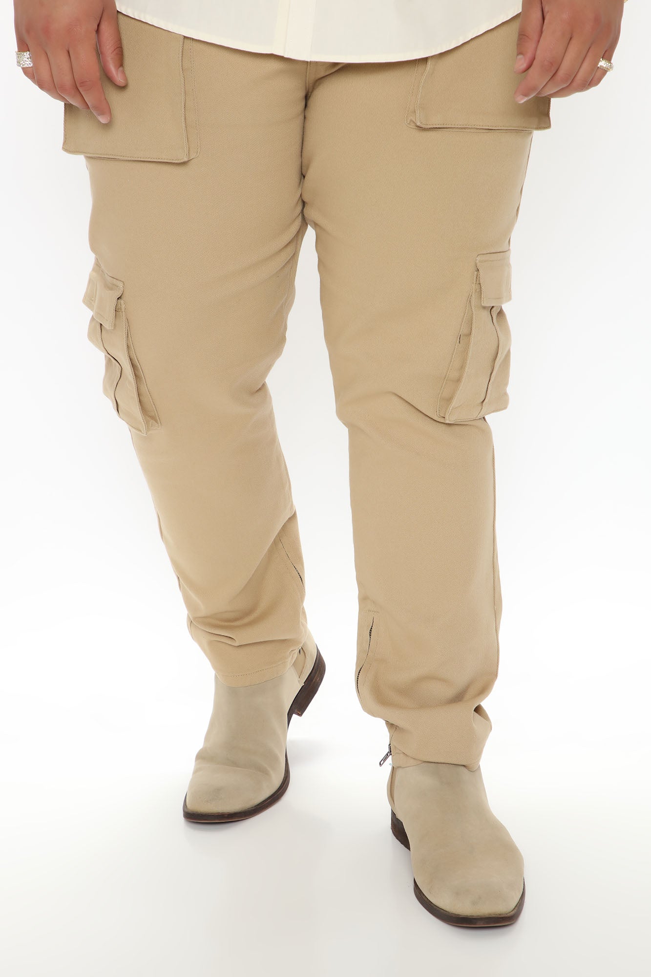Hunter Slim Cargo Pants - Khaki