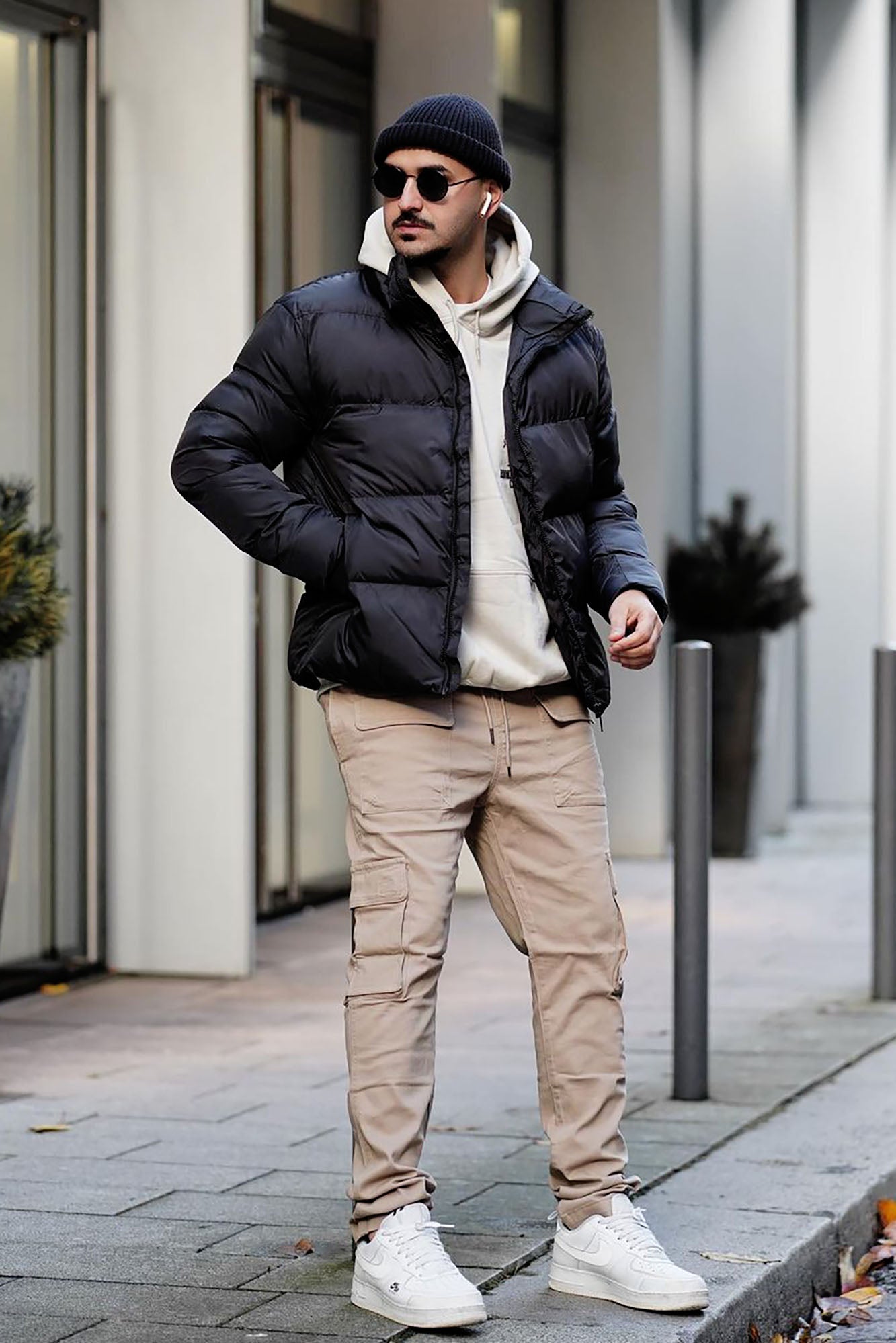 Cadet Utility Slim Cargo Pants - Khaki