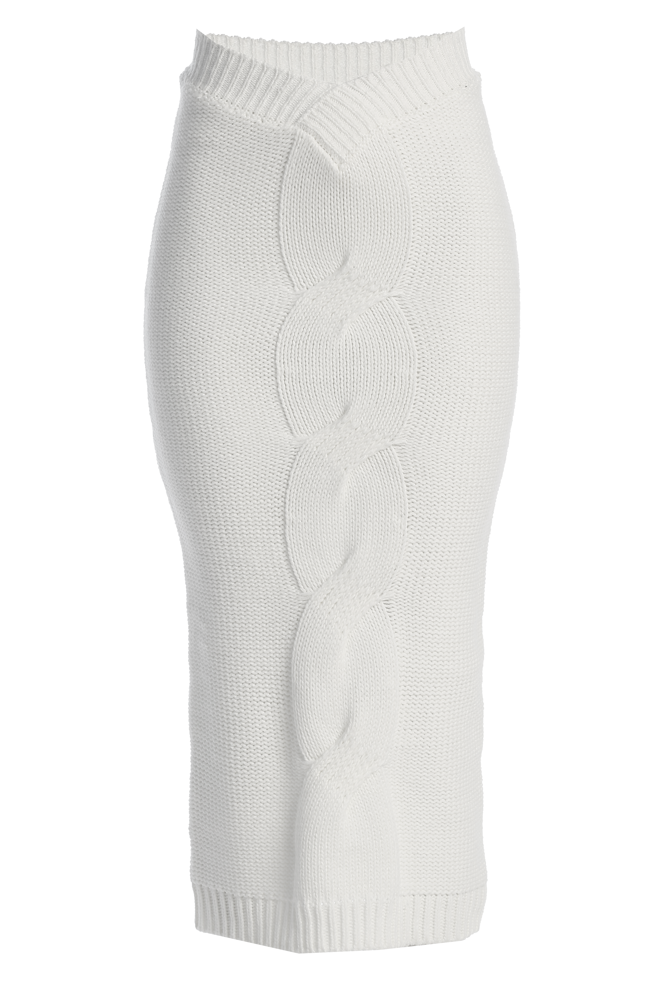 Milk Merine Knit Midi Skirt