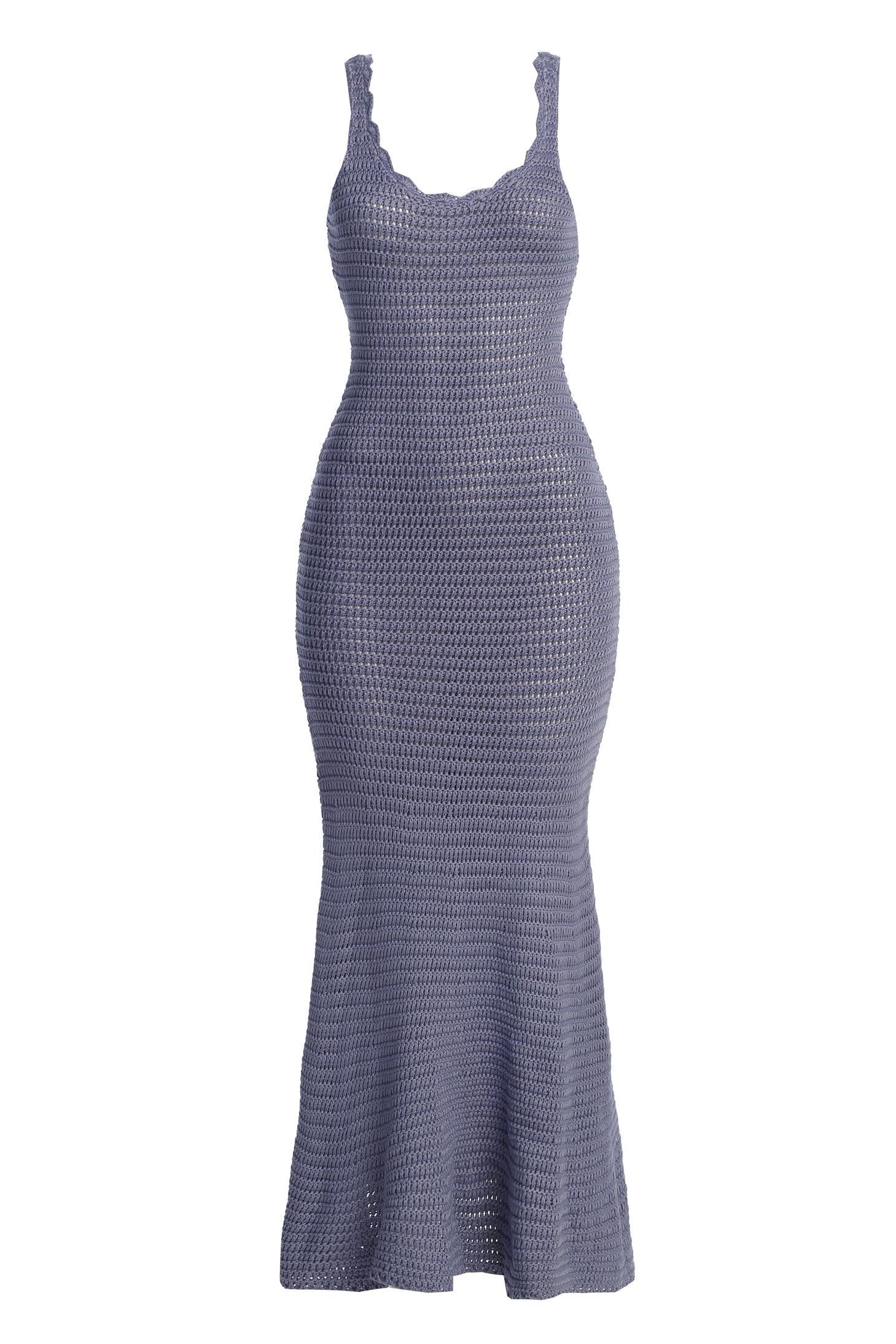 Dusk Halo Crochet Maxi Dress