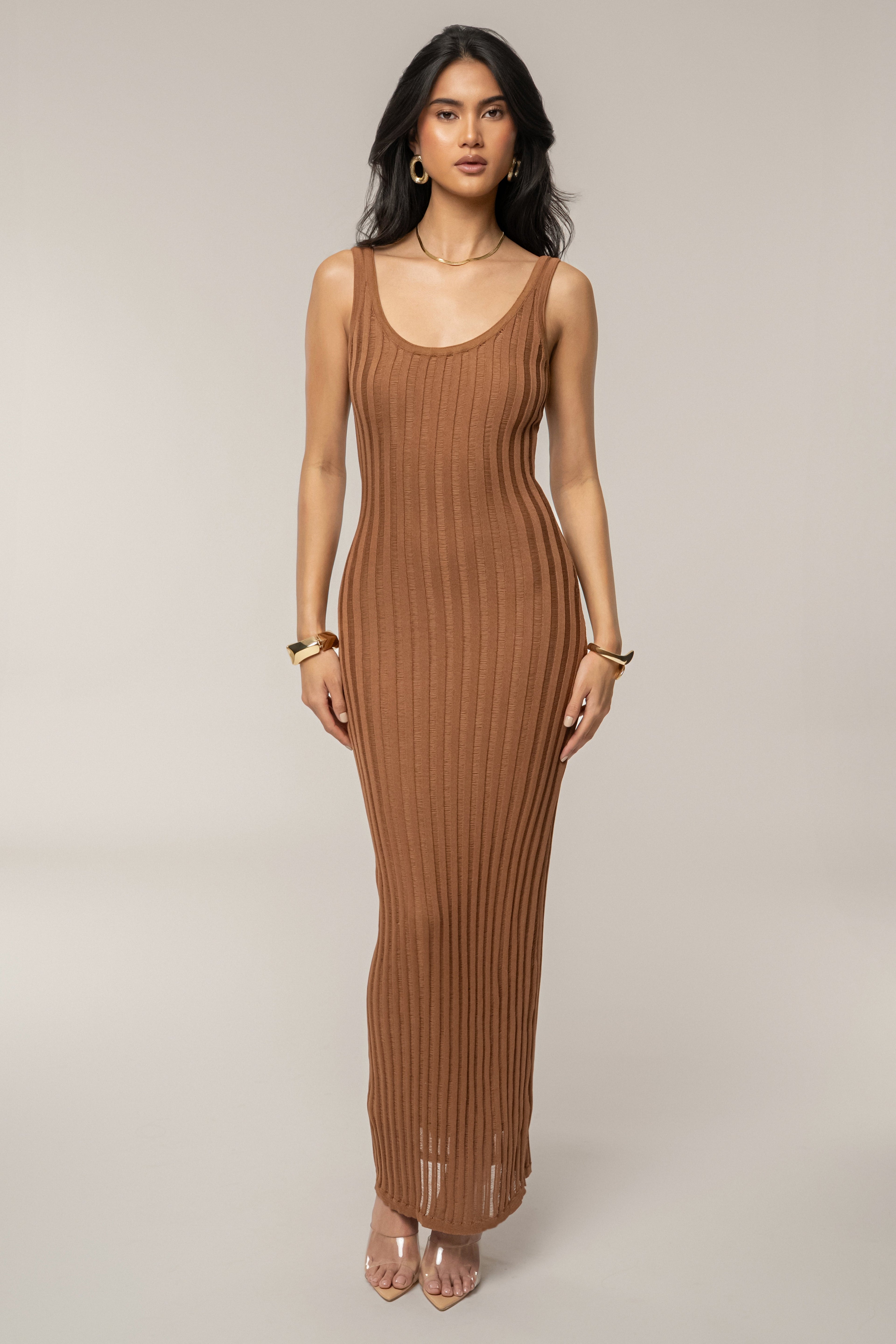Pecan Beverly Hills Maxi Dress