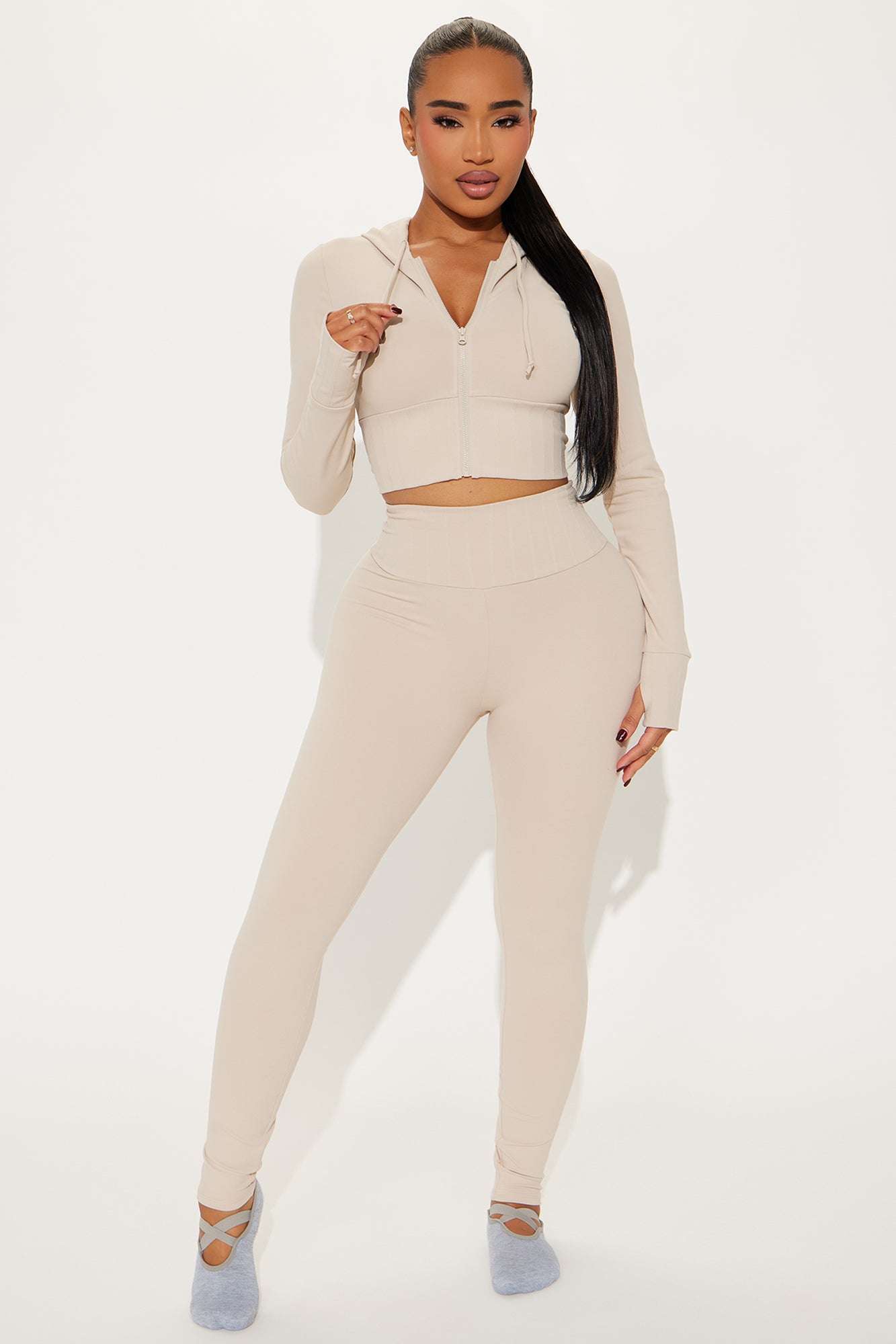Glide Super Soft Active Set - Light Taupe