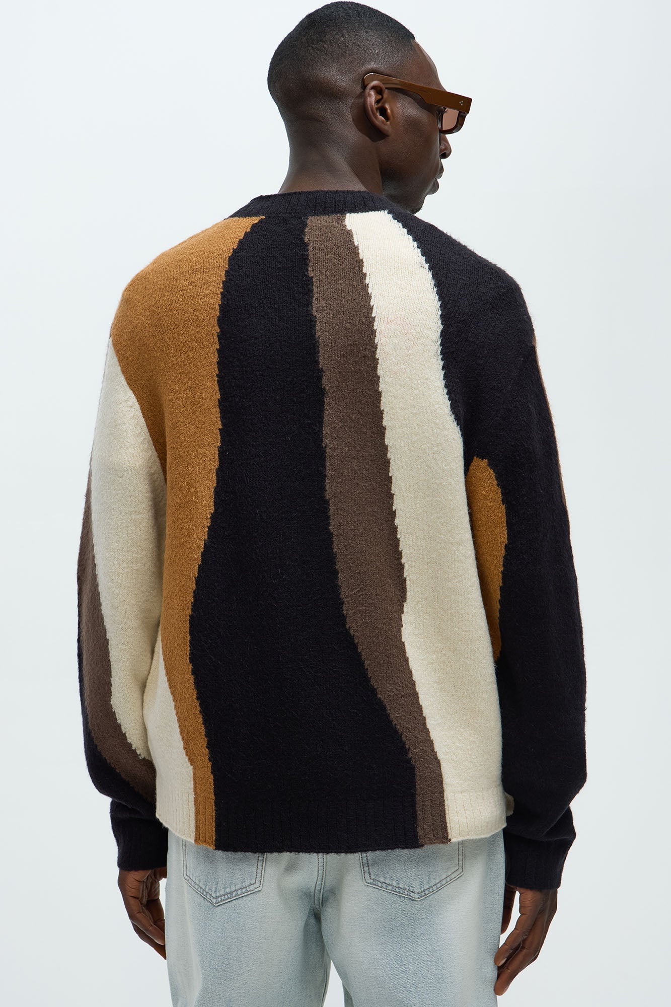 After Hours Sweater - Brown/combo