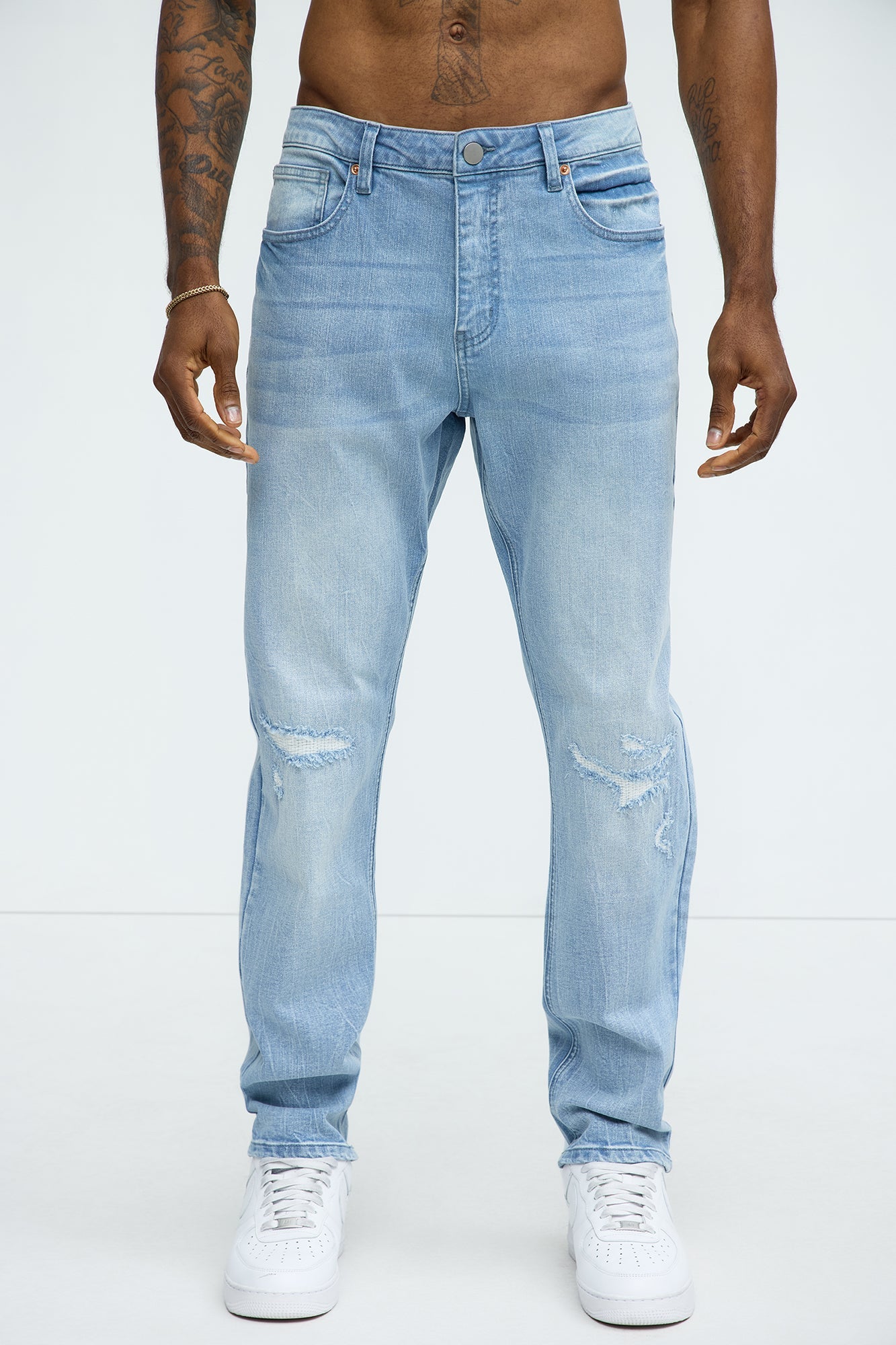 Dreamy Slim Jeans - Light Blue Wash