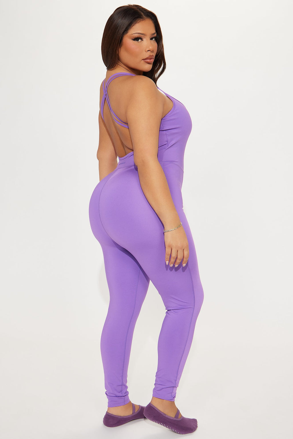 Your Aura Elevate Active Jumpsuit - Lavender