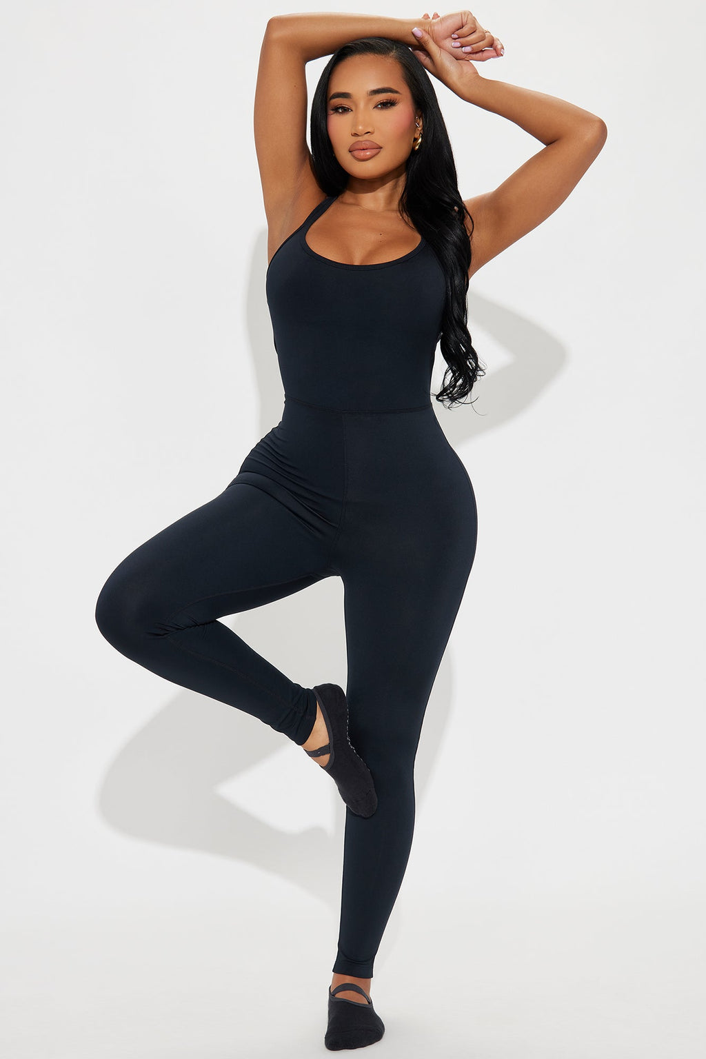 Your Aura Elevate Active Jumpsuit - Black