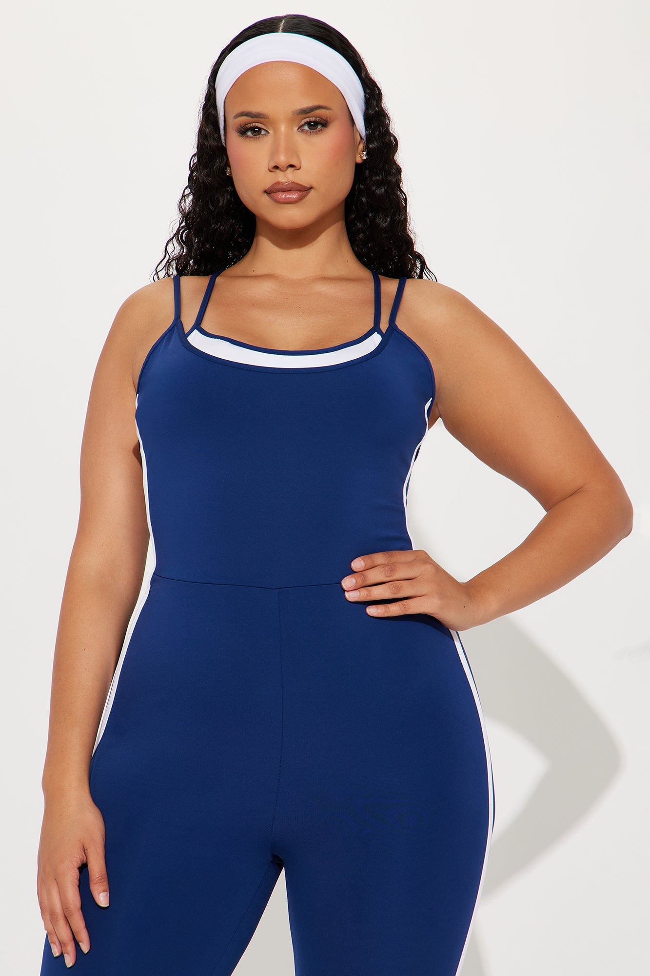 You Got Skills Active Jumpsuit - Midnight Blue