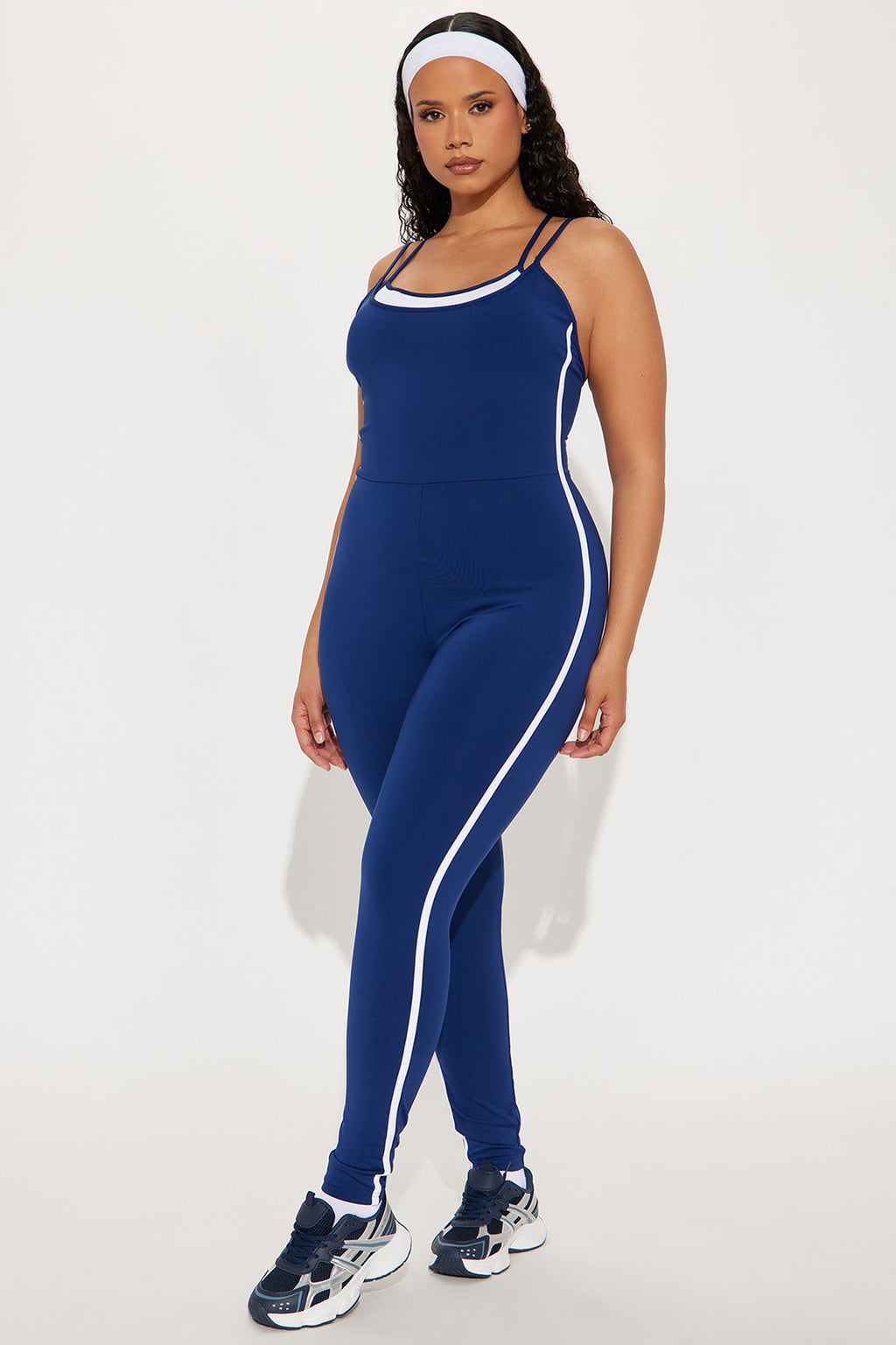 You Got Skills Active Jumpsuit - Midnight Blue