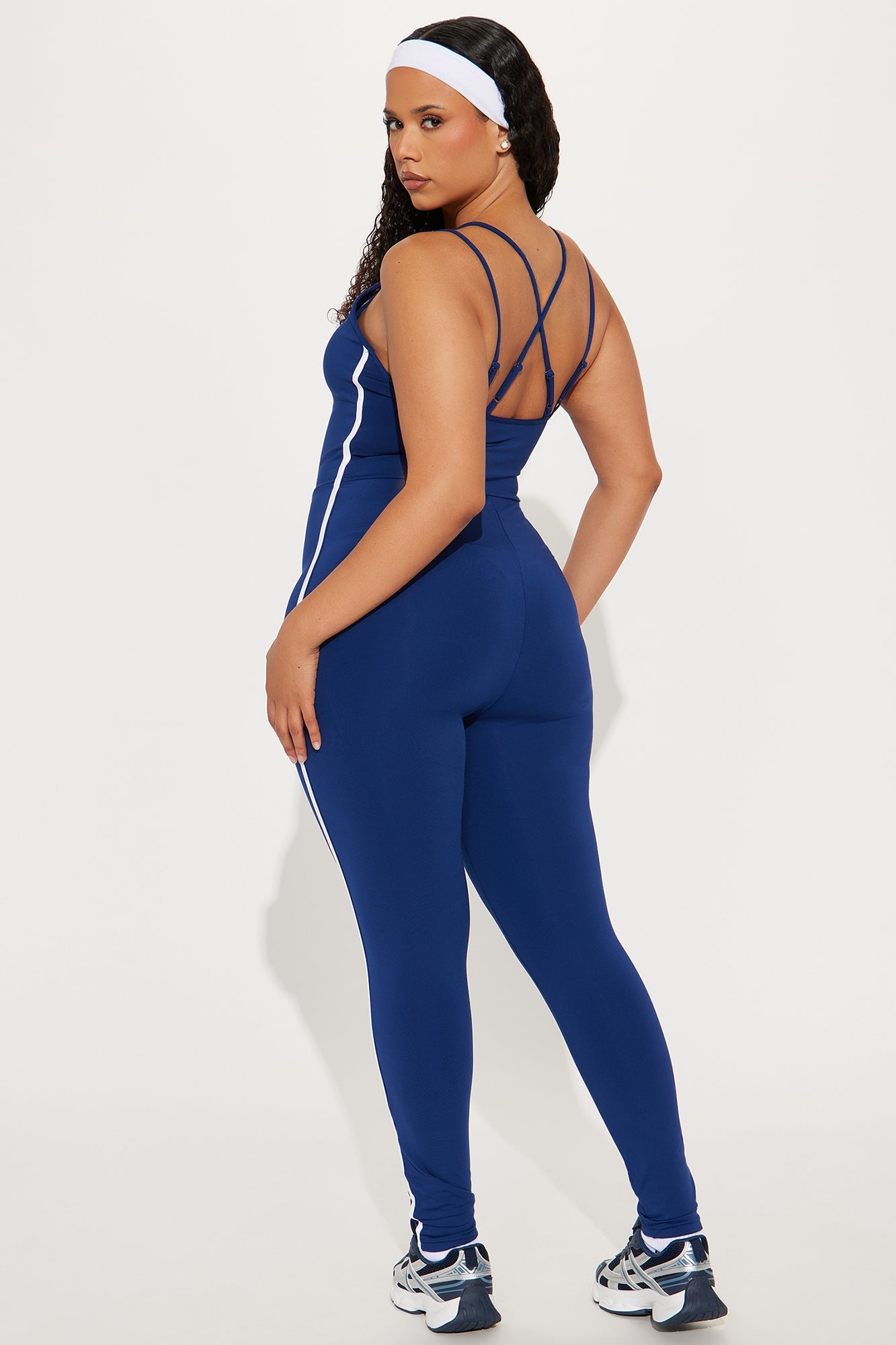You Got Skills Active Jumpsuit - Midnight Blue