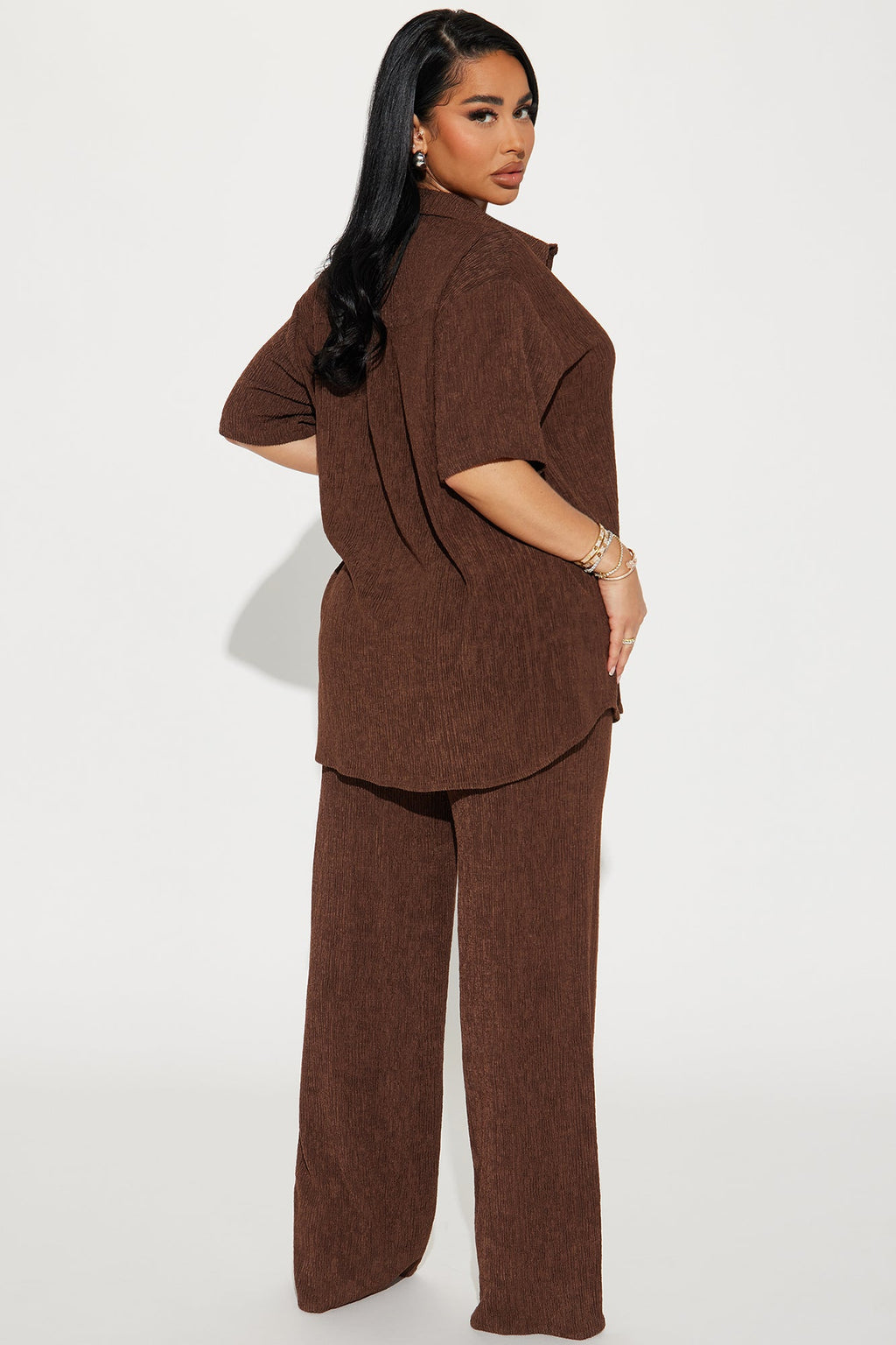 Vacay Vibes Pant Set - Brown