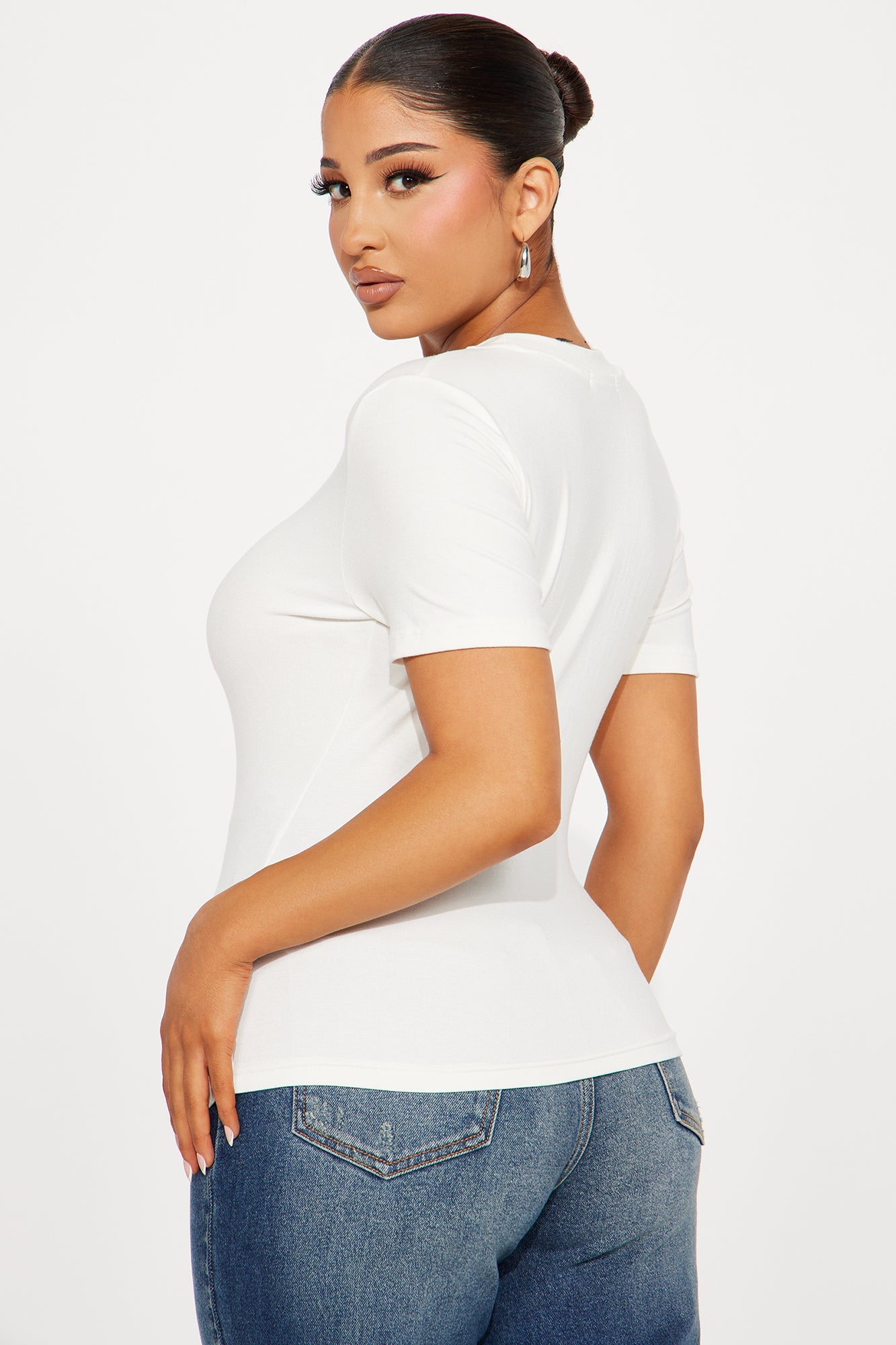Take Control Asymmetrical Top - Ivory