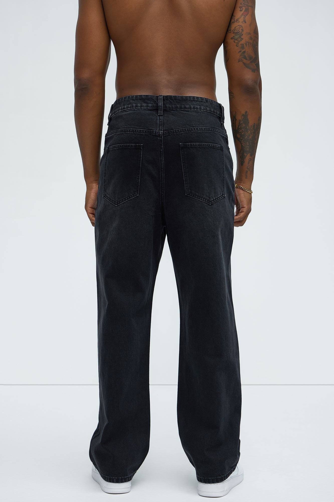Another Good Night Baggy Jeans - Black Wash