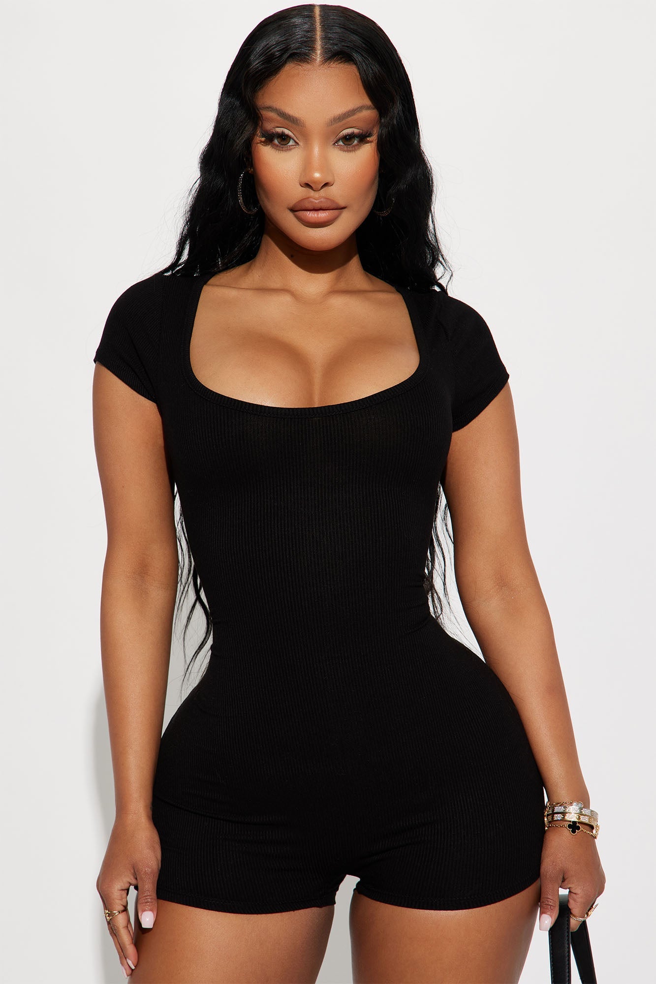 Sandie Romper - Black
