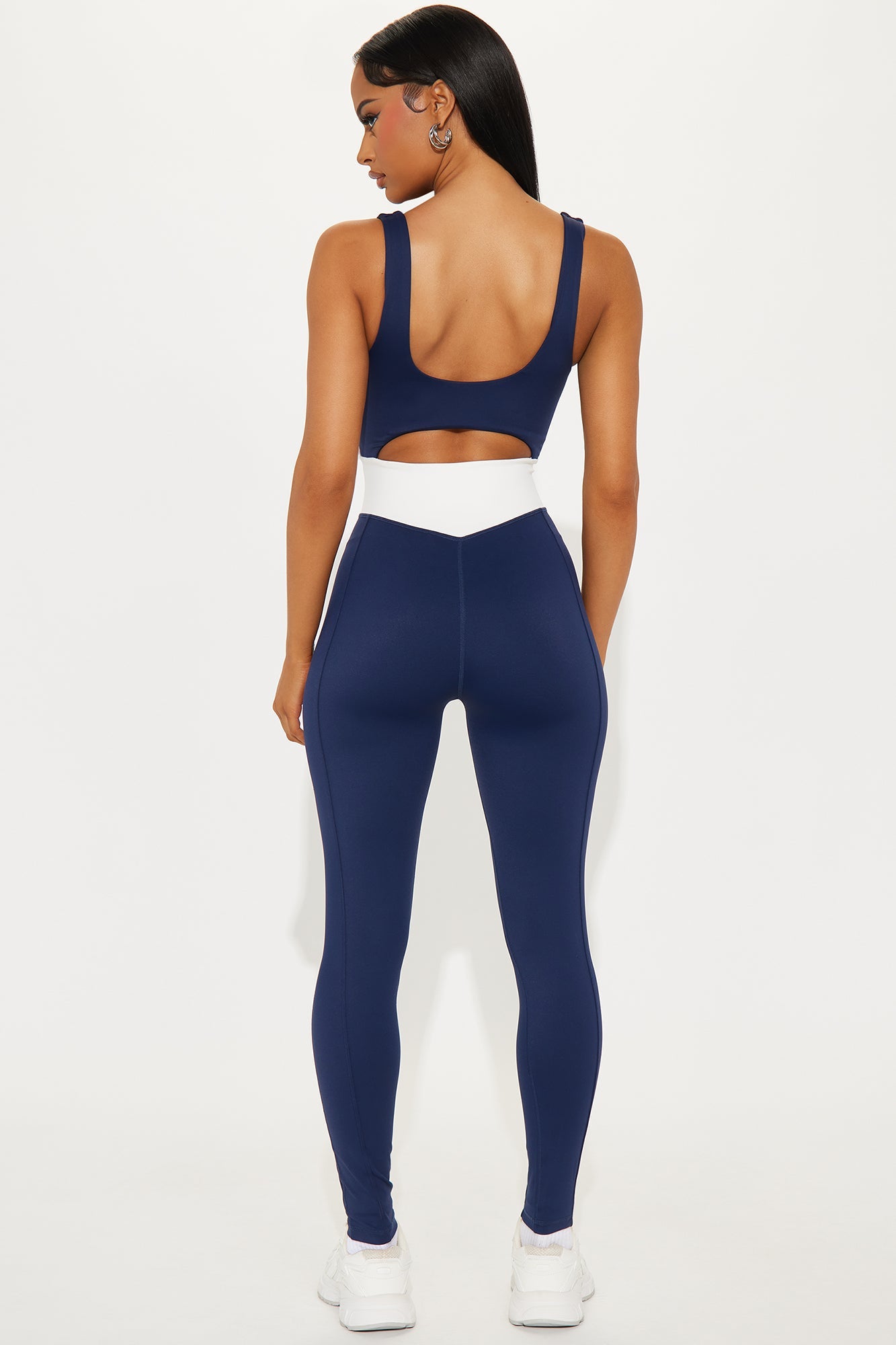 Harlow Active Jumpsuit - Midnight Blue