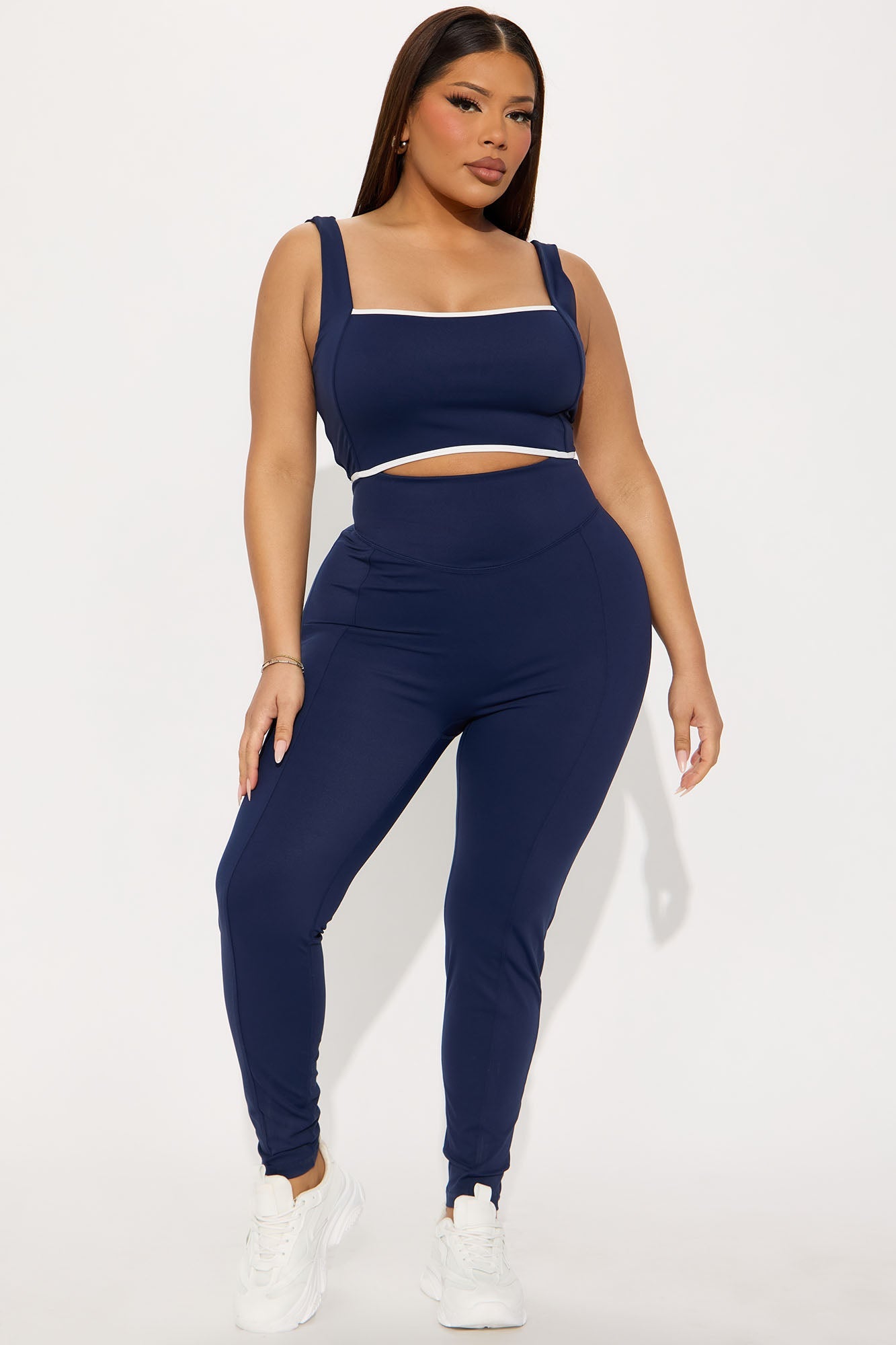 Harlow Active Jumpsuit - Midnight Blue