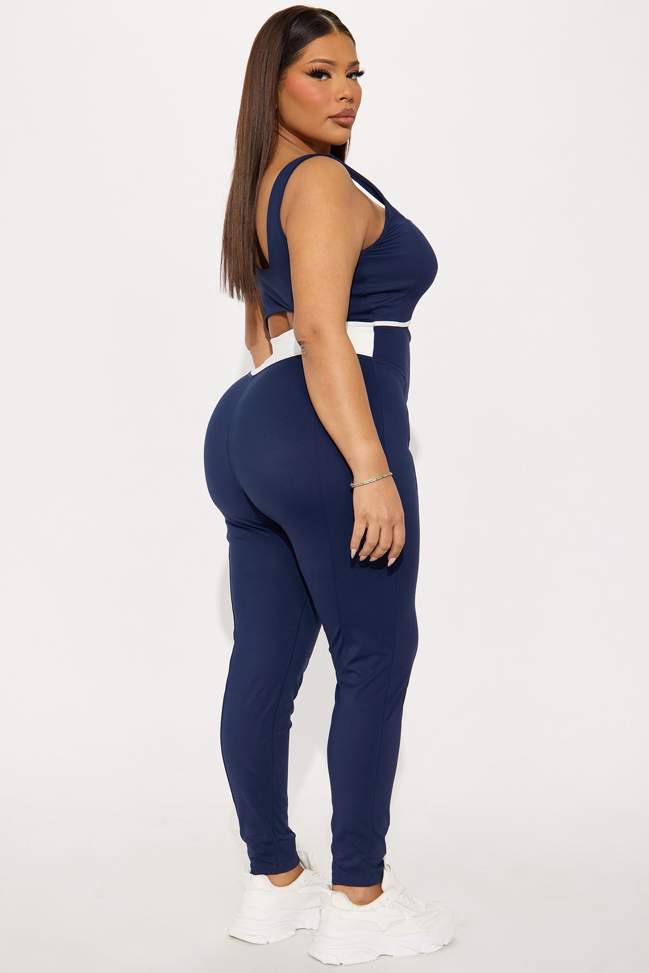Harlow Active Jumpsuit - Midnight Blue