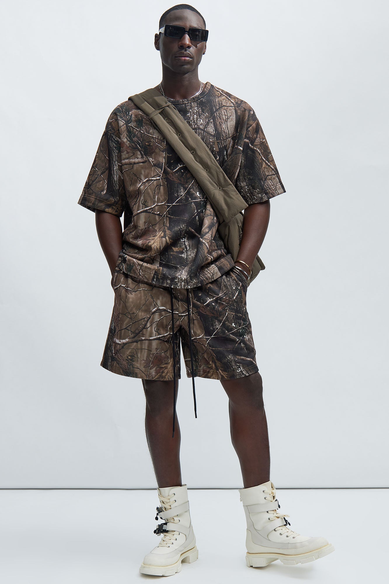 Kyal Relaxed Shorts - Camouflage