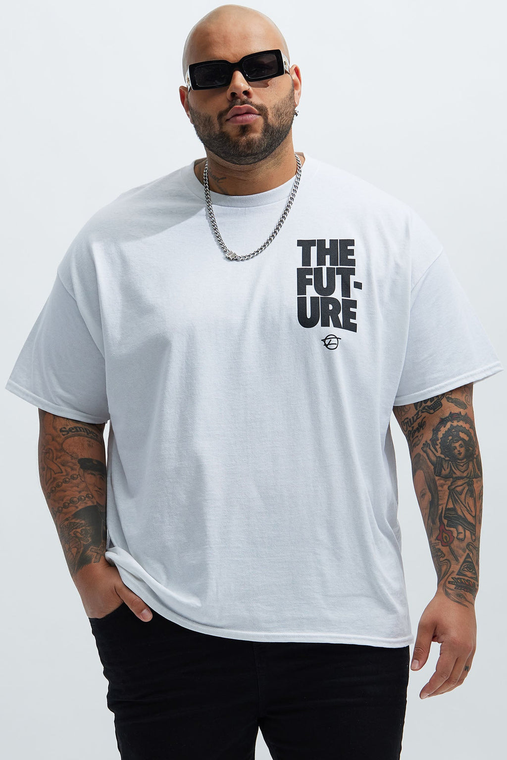 The Future Signature Short Sleeve Tee - White