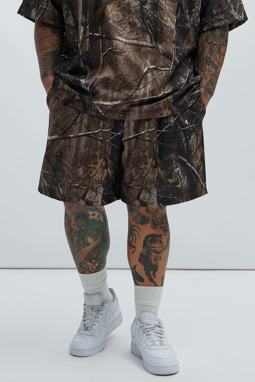 Kyal Relaxed Shorts - Camouflage