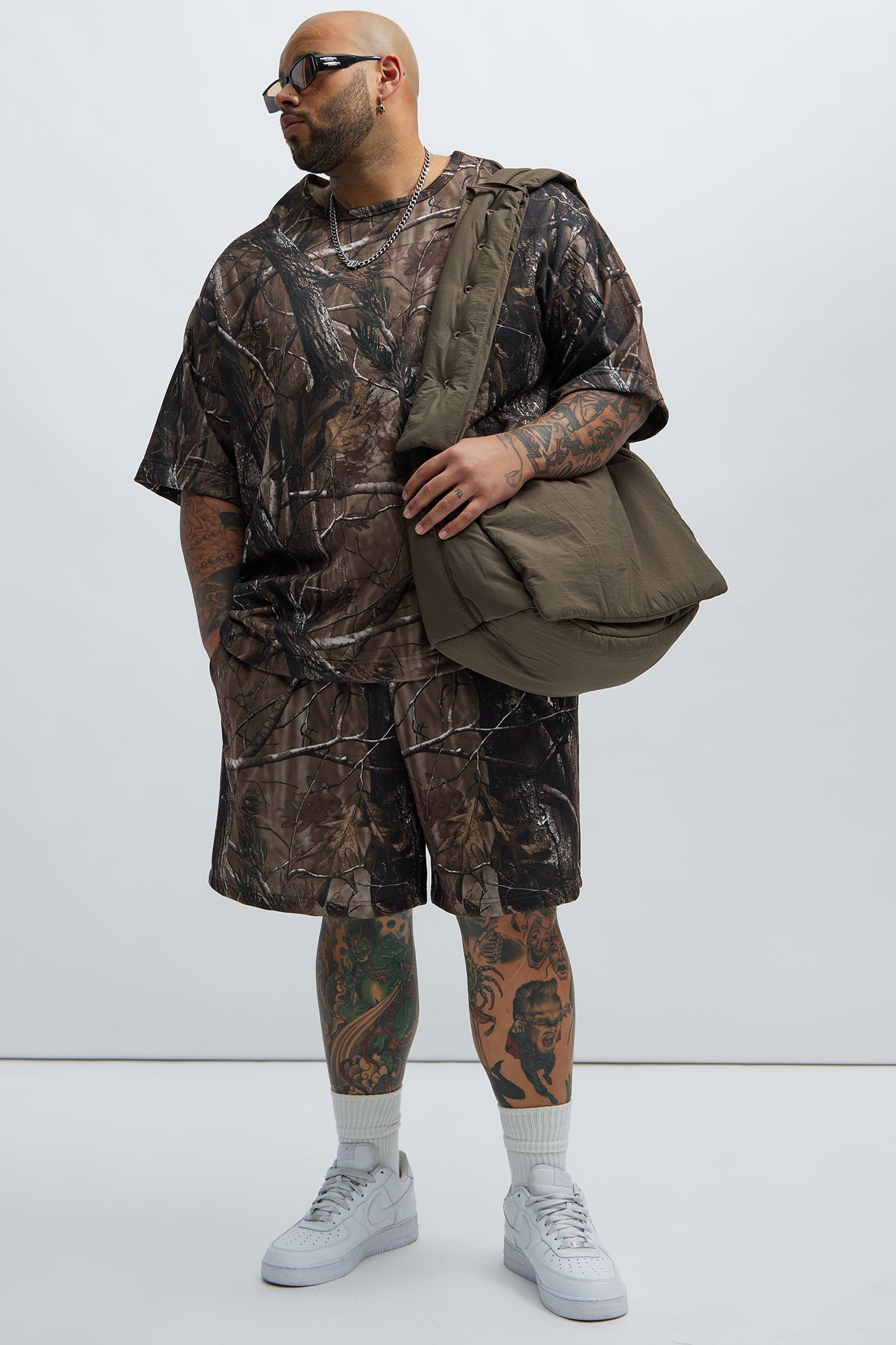 Kyal Relaxed Shorts - Camouflage