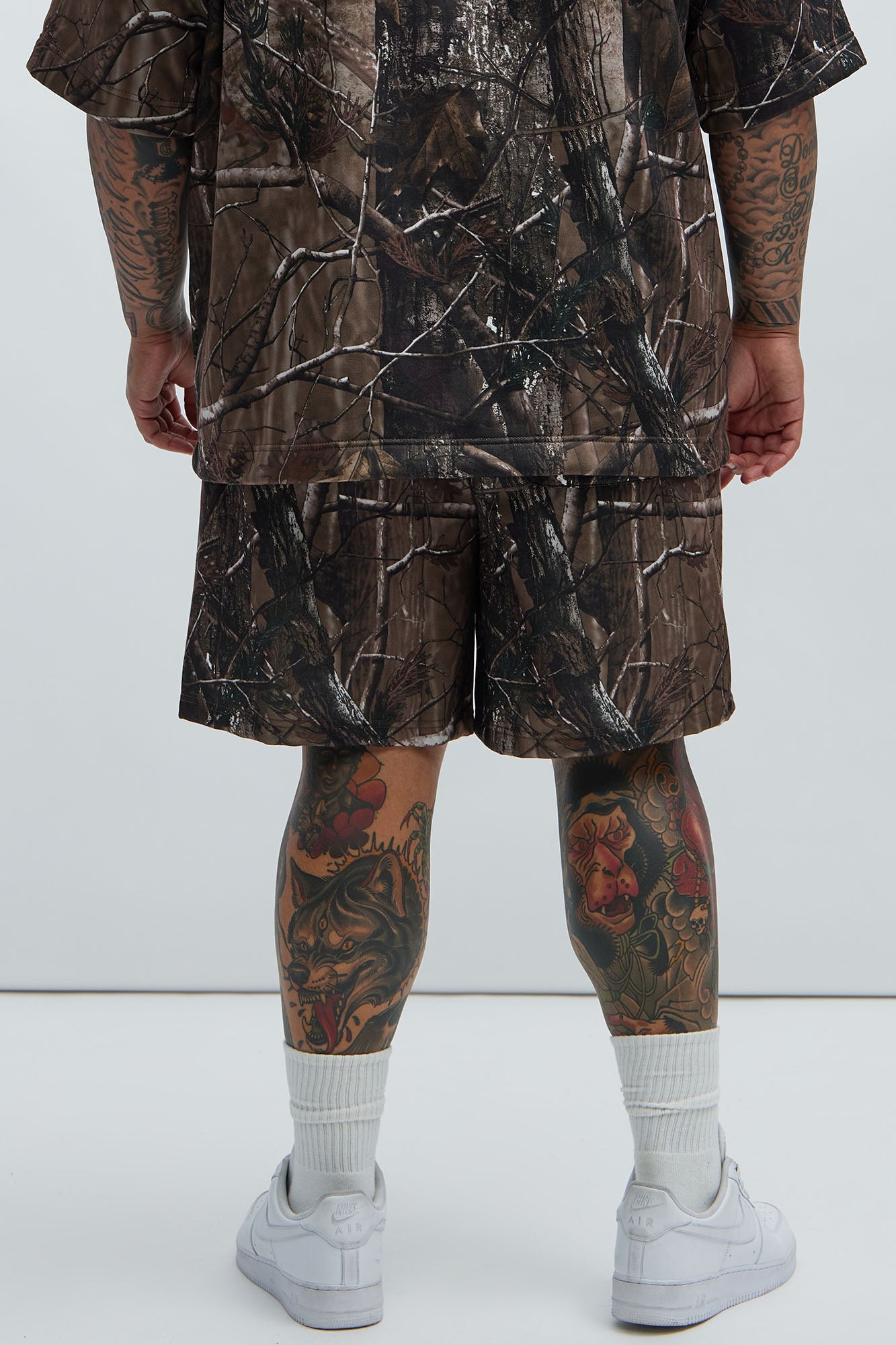 Kyal Relaxed Shorts - Camouflage