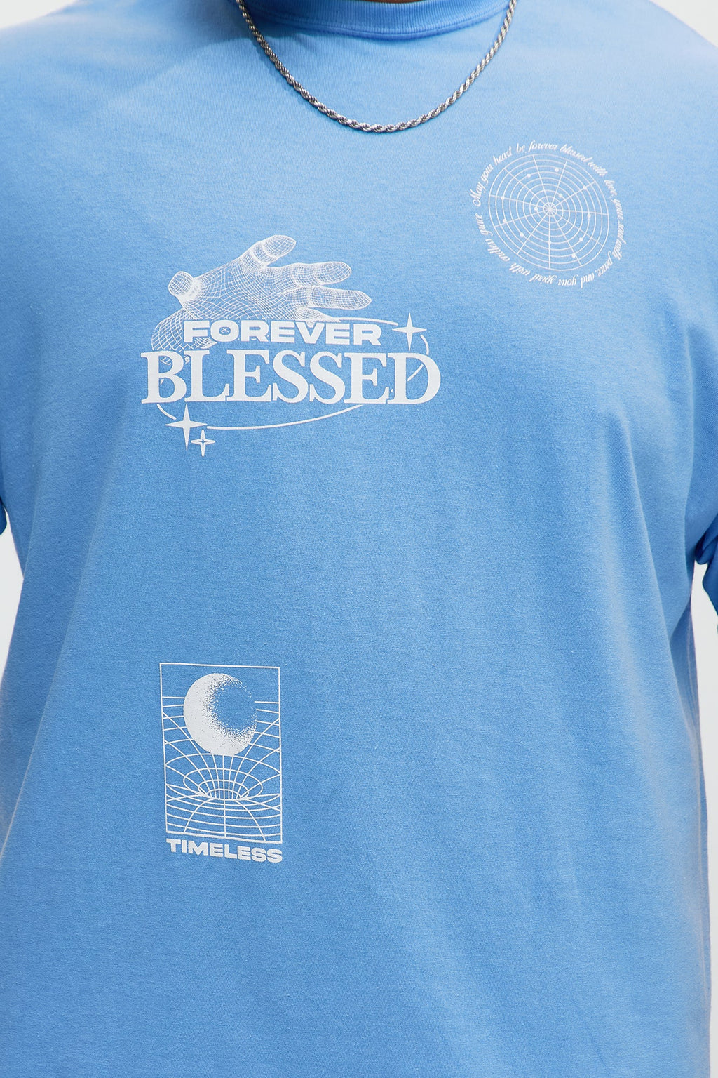 Forever Blessed Timeless Short Sleeve Tee - Blue
